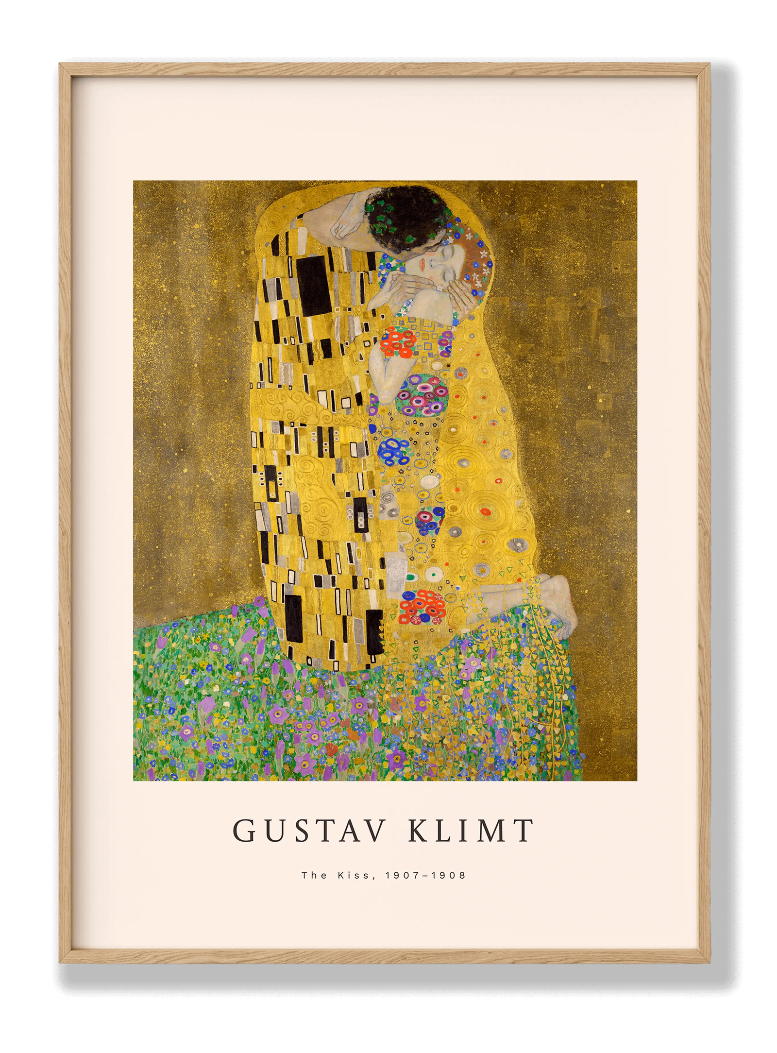 Gustav Klimt - The Kiss plakat