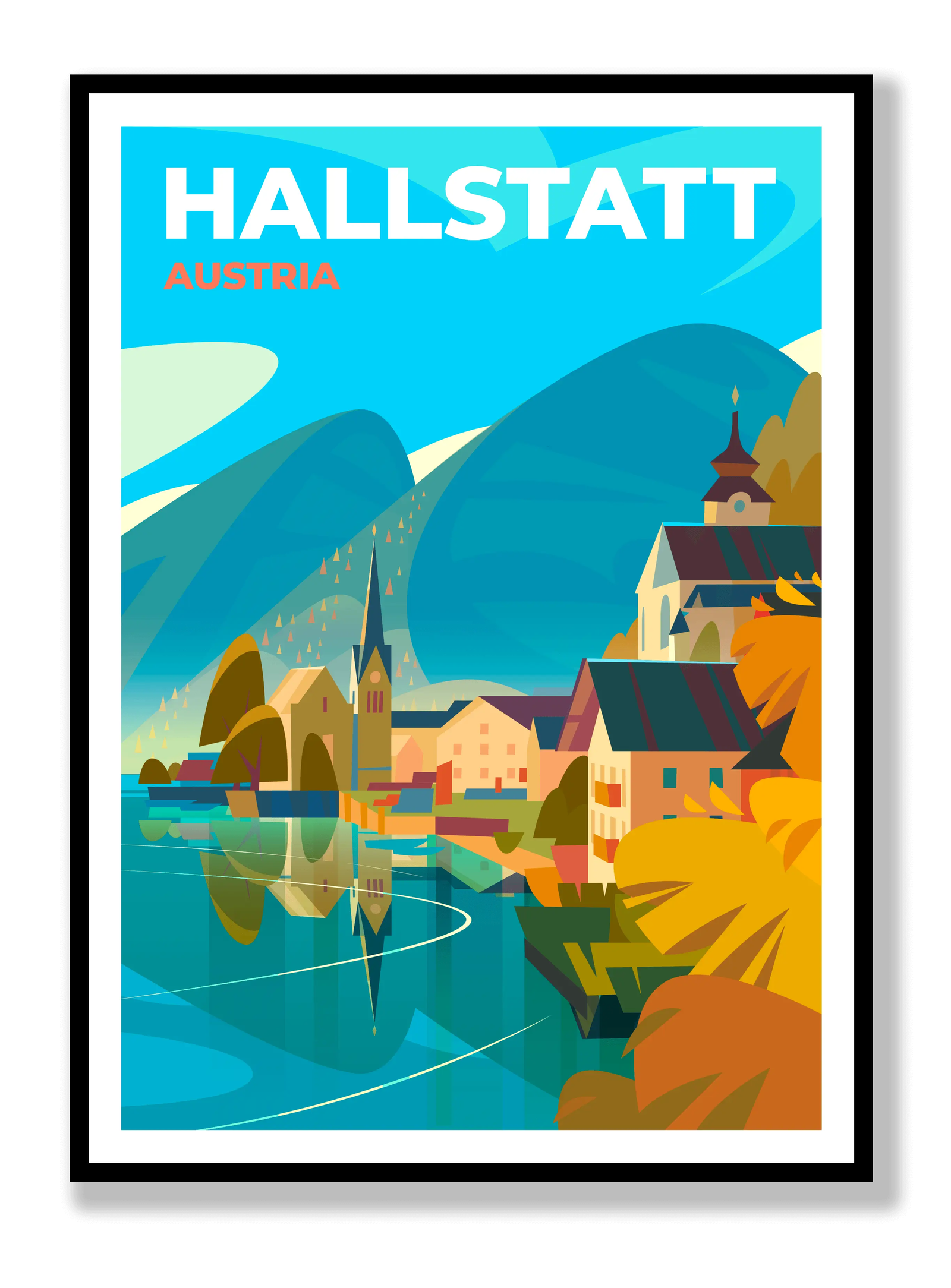 Hallstatt plakat