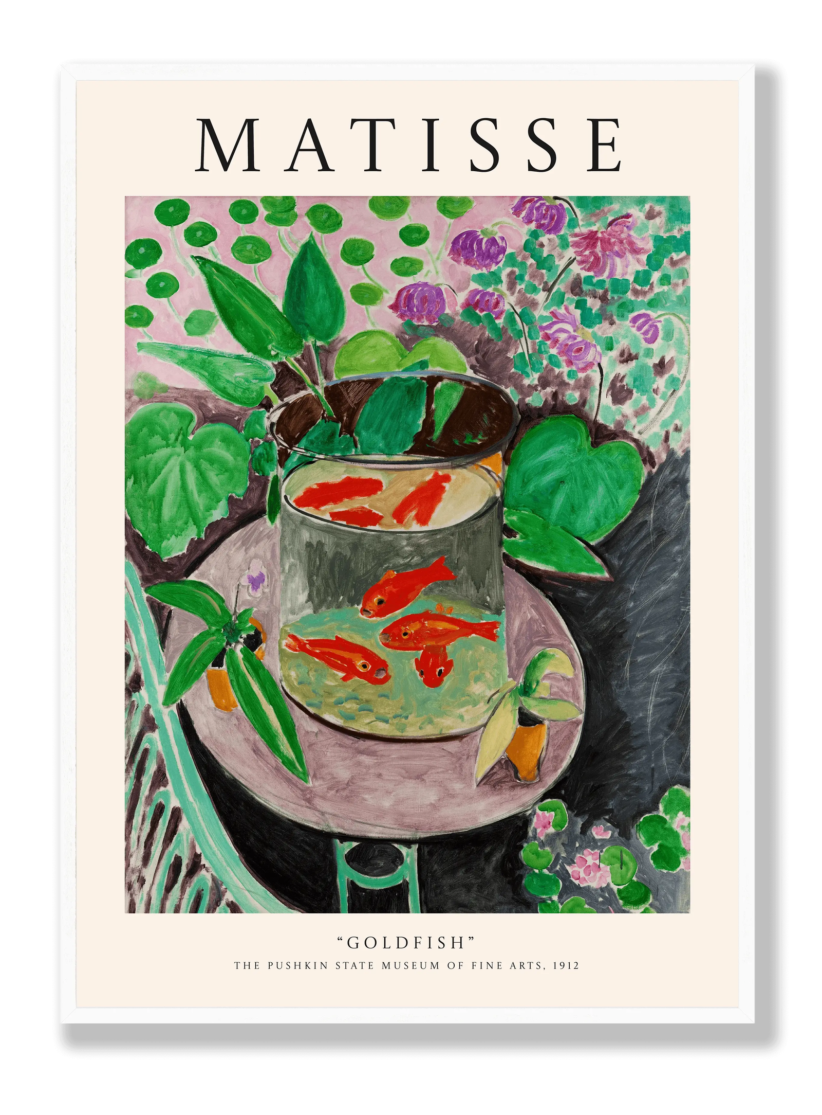 Henri Matisse - Goldfish plakat