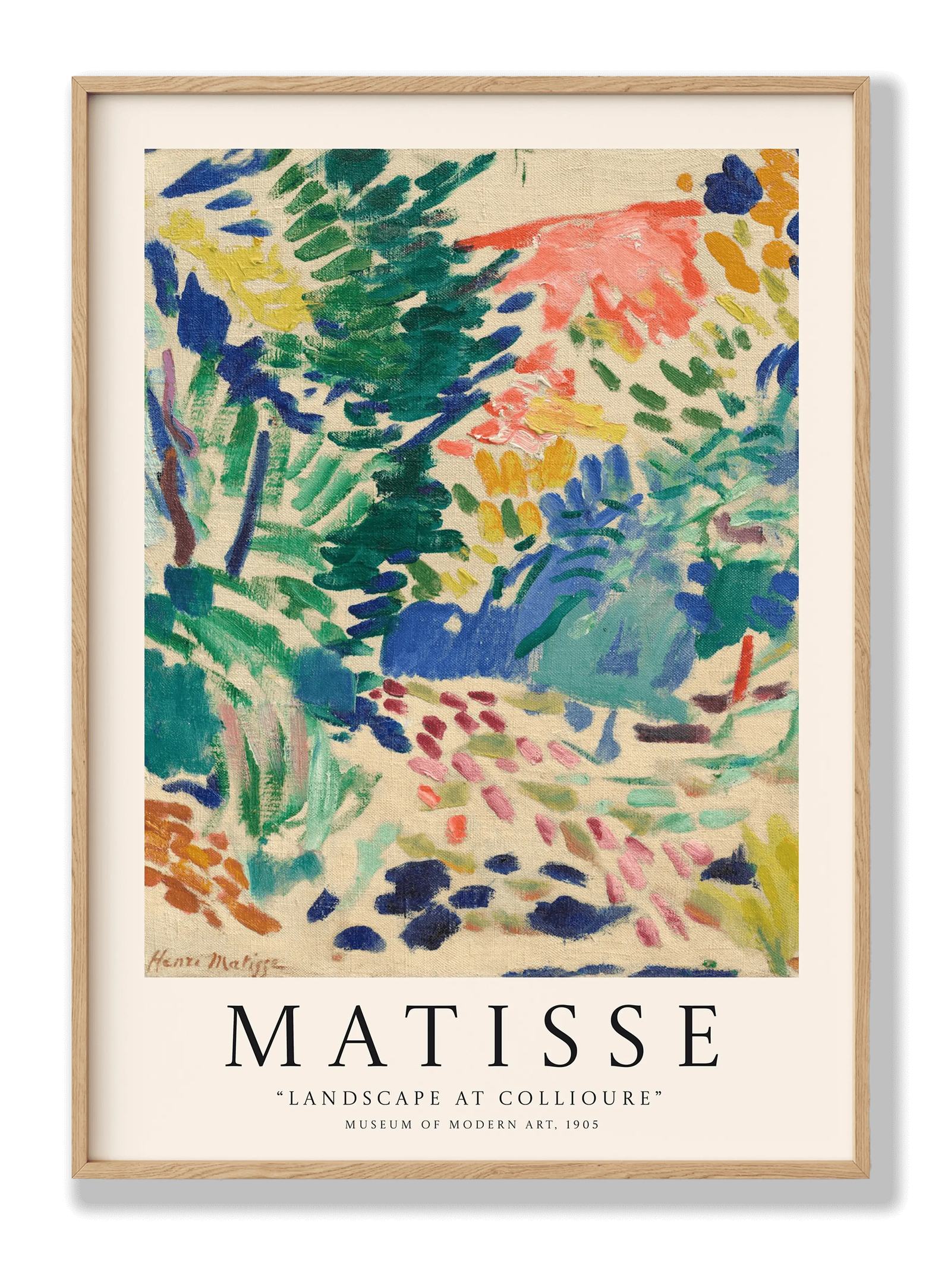 Henri Matisse - Landscape At Collioure plakat