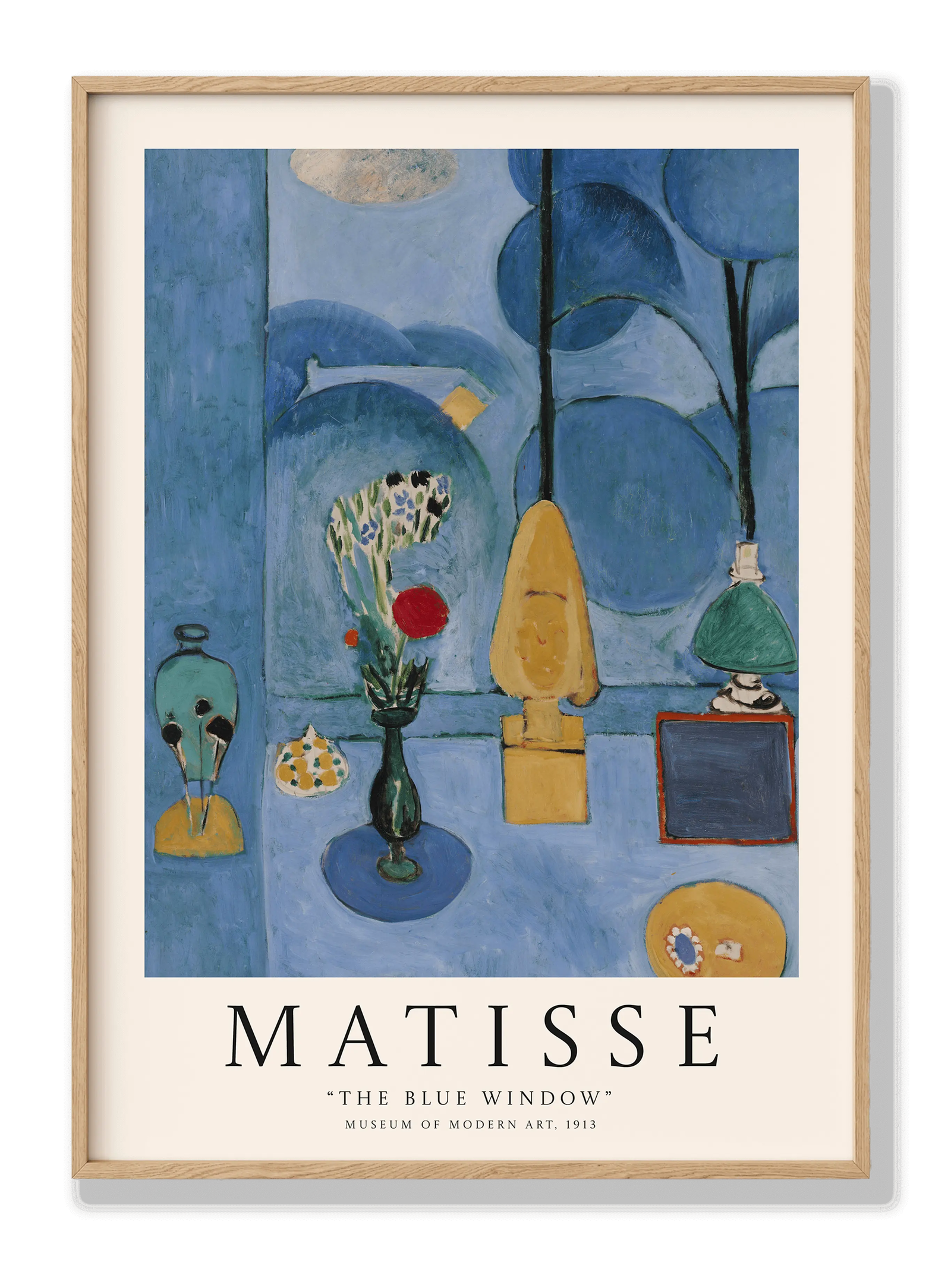 Henri Matisse - The Blue Window plakat