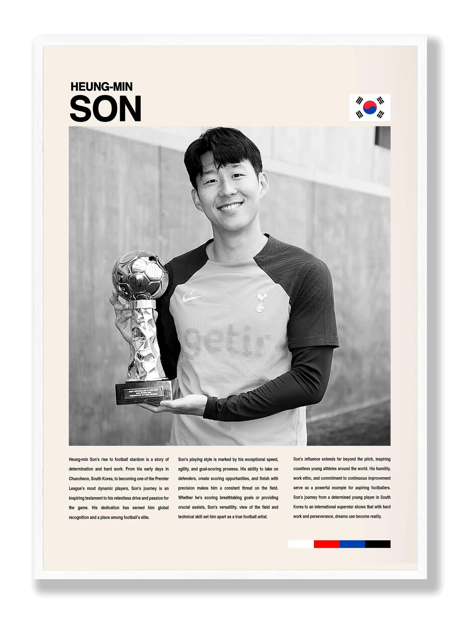 Heung-Min Son plakat