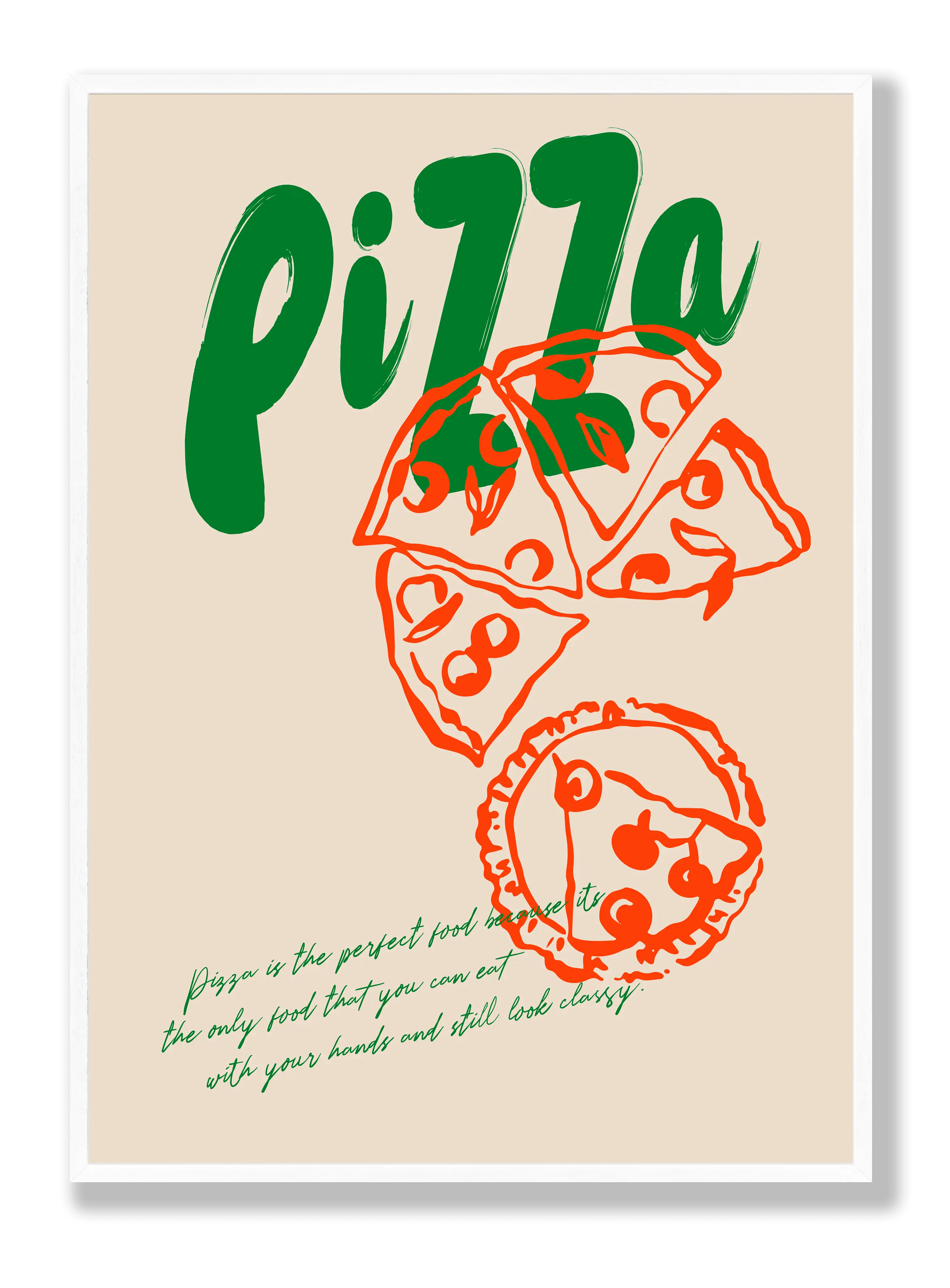 Pizza Poster