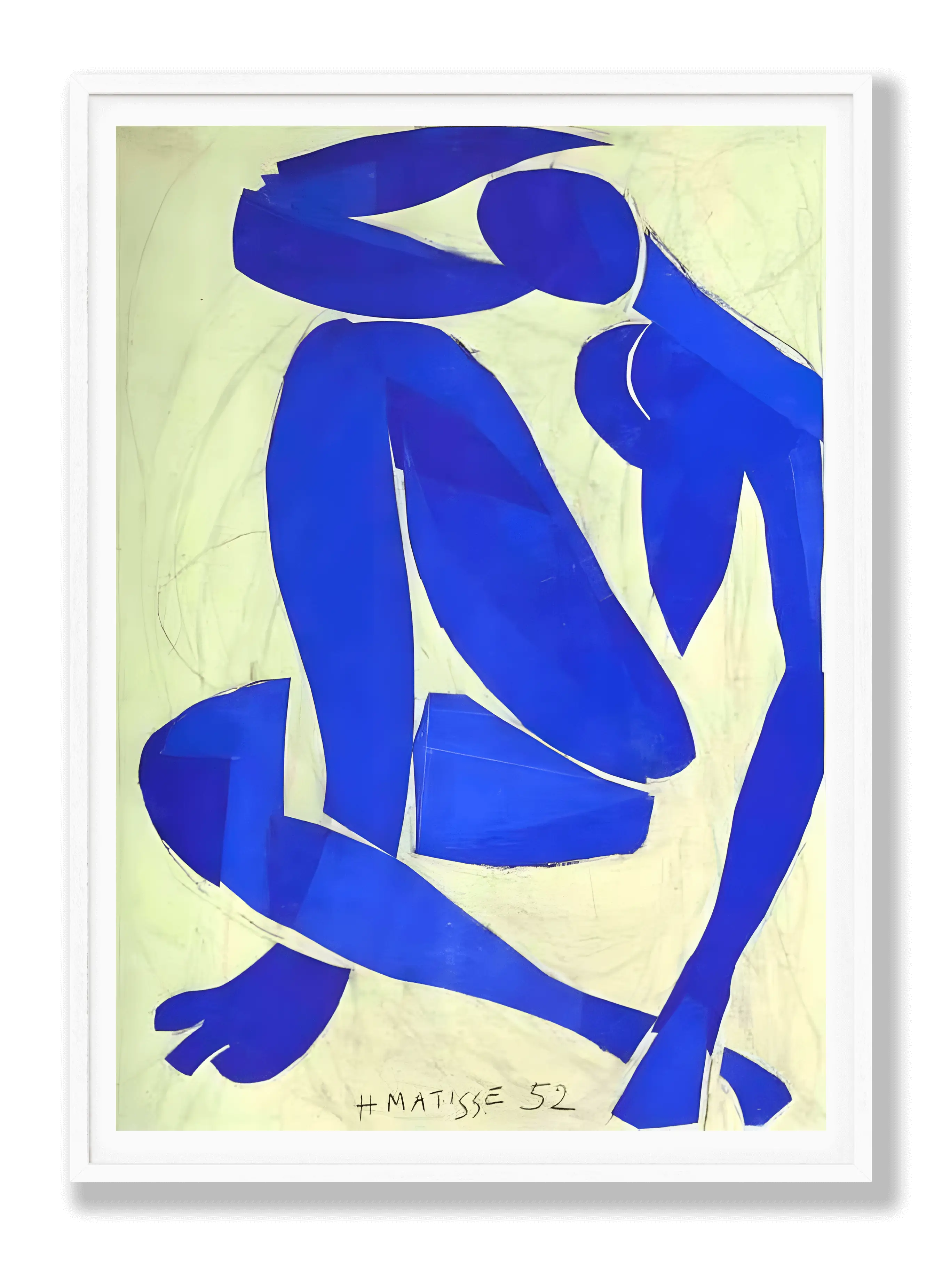 Henri Matisse - Nu bleu IV - 1952 Poster