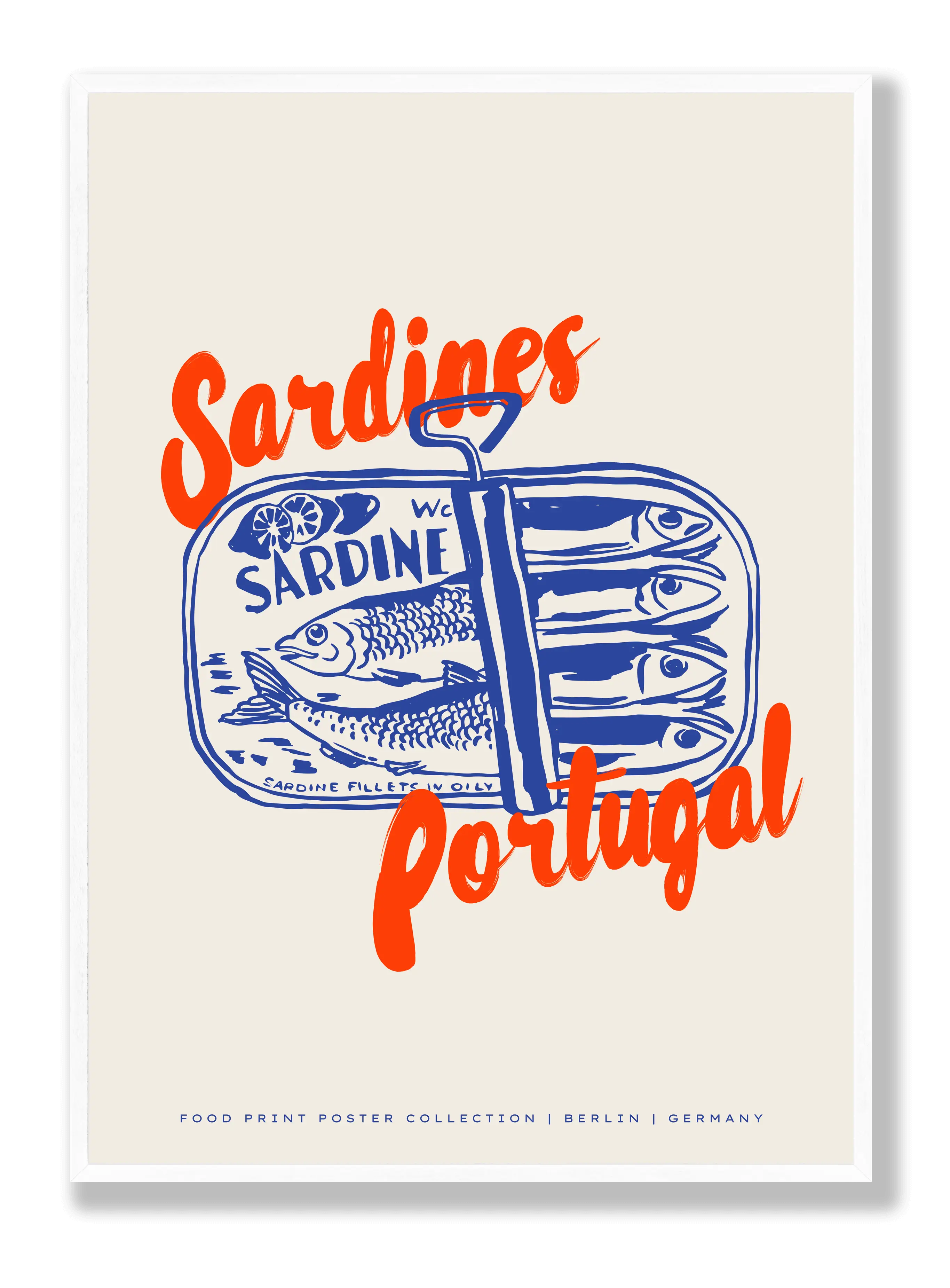 Sardines Portugal Poster