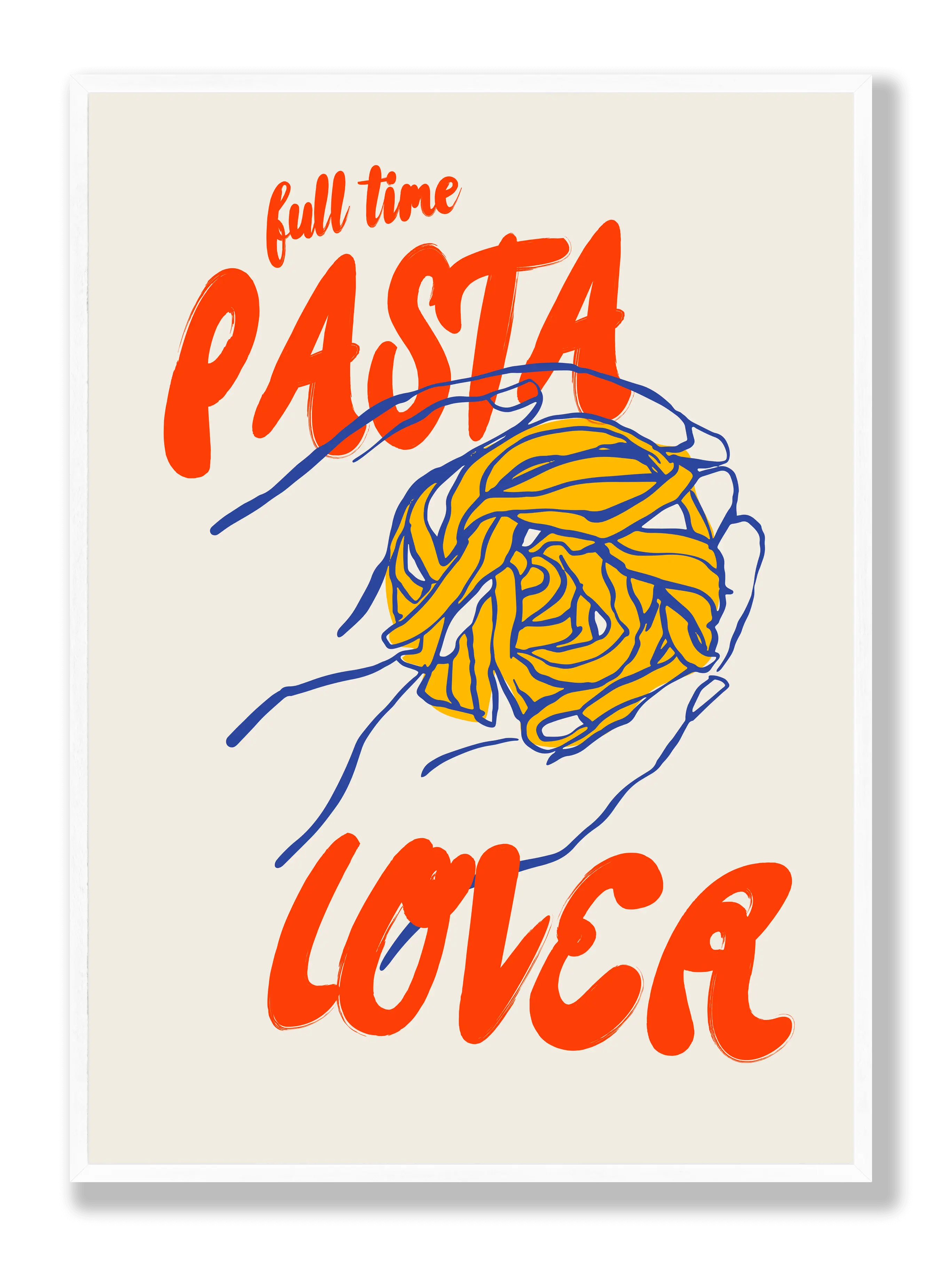 Pasta Lover Poster