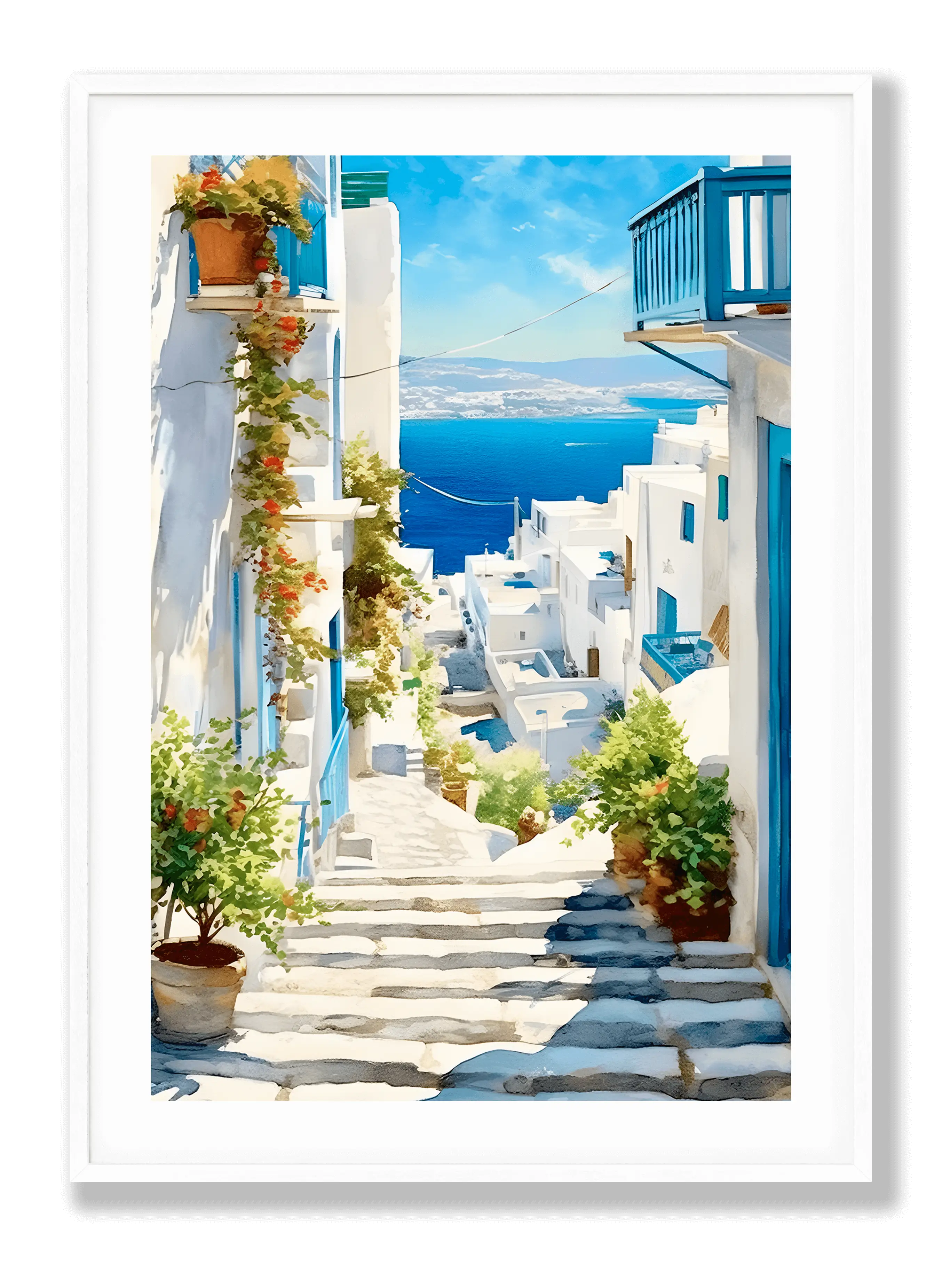 Mykonos Poster