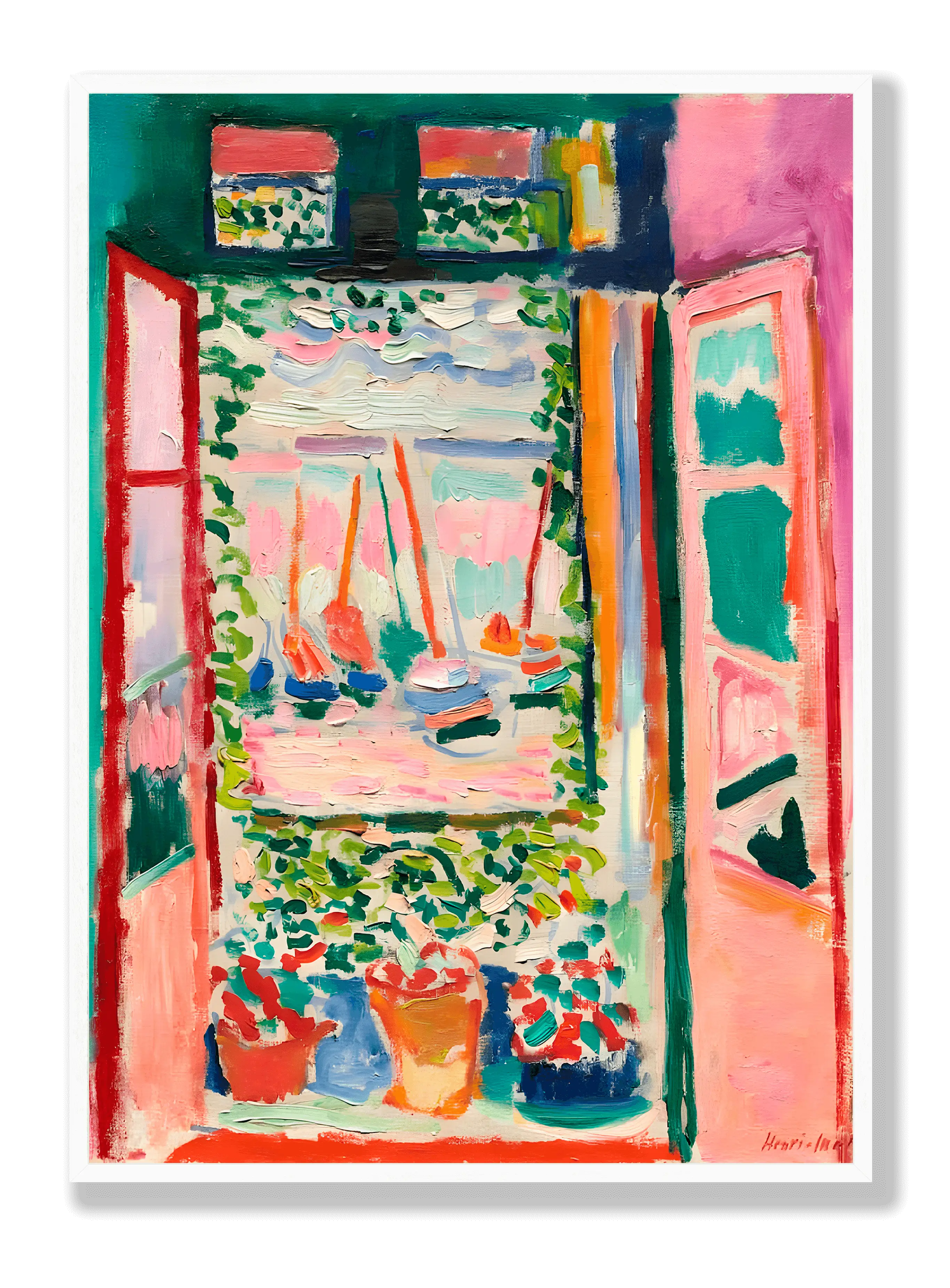 Henri Matisse - Open Window - 1905 Poster