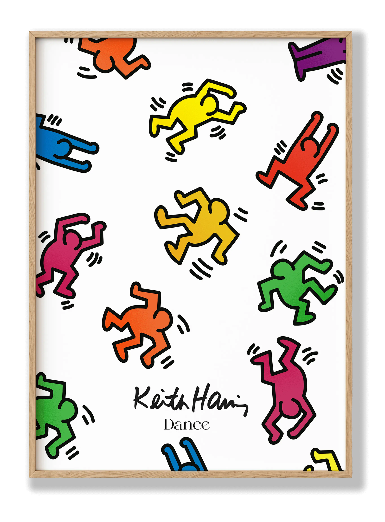 Keith Haring ''Dance'' plakat