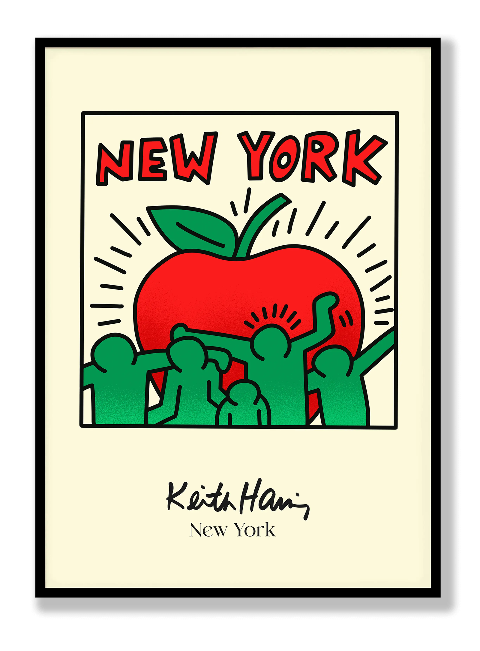 Keith Haring ''New York'' plakat