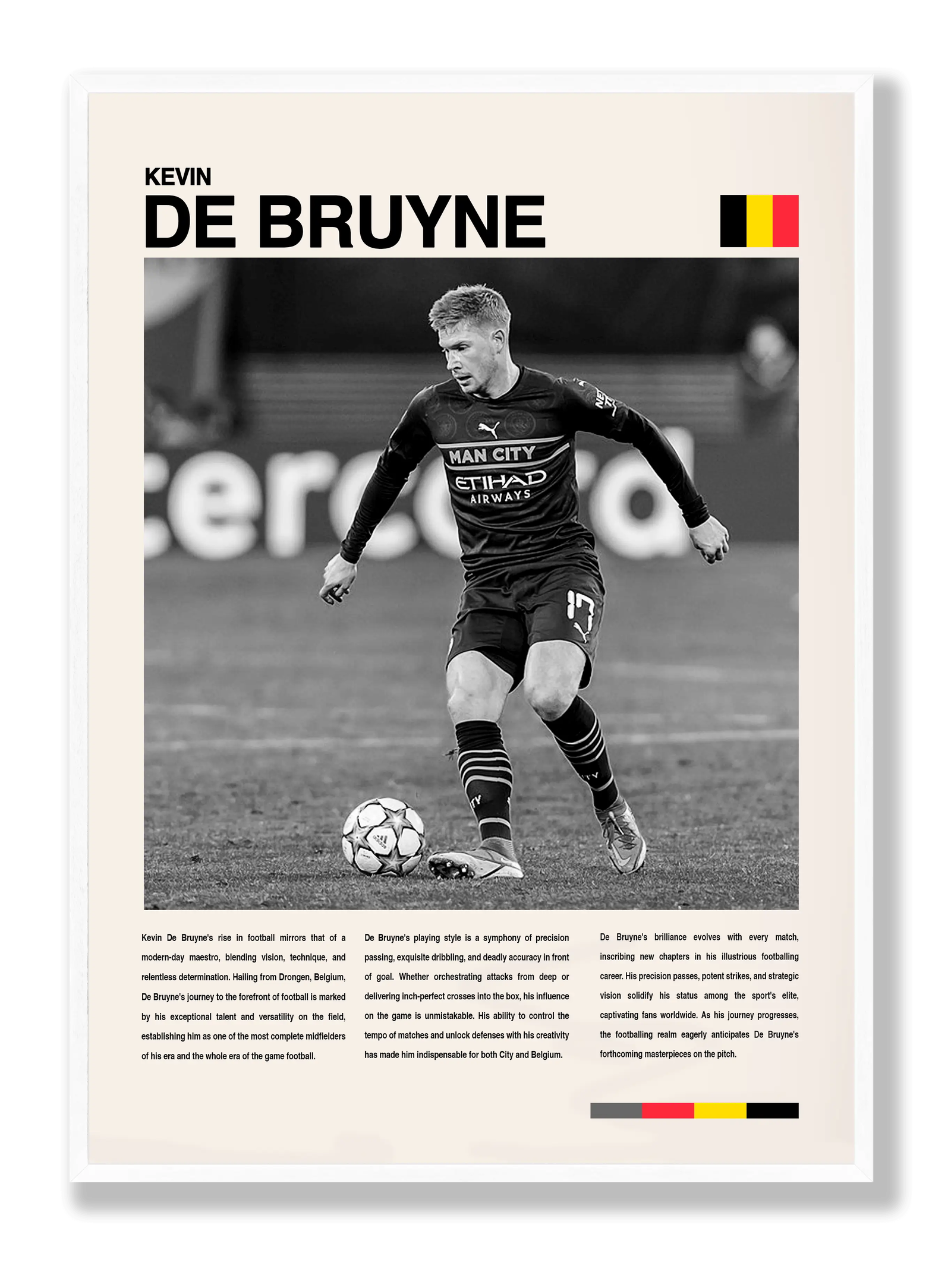 Kevin De Bruyne plakat