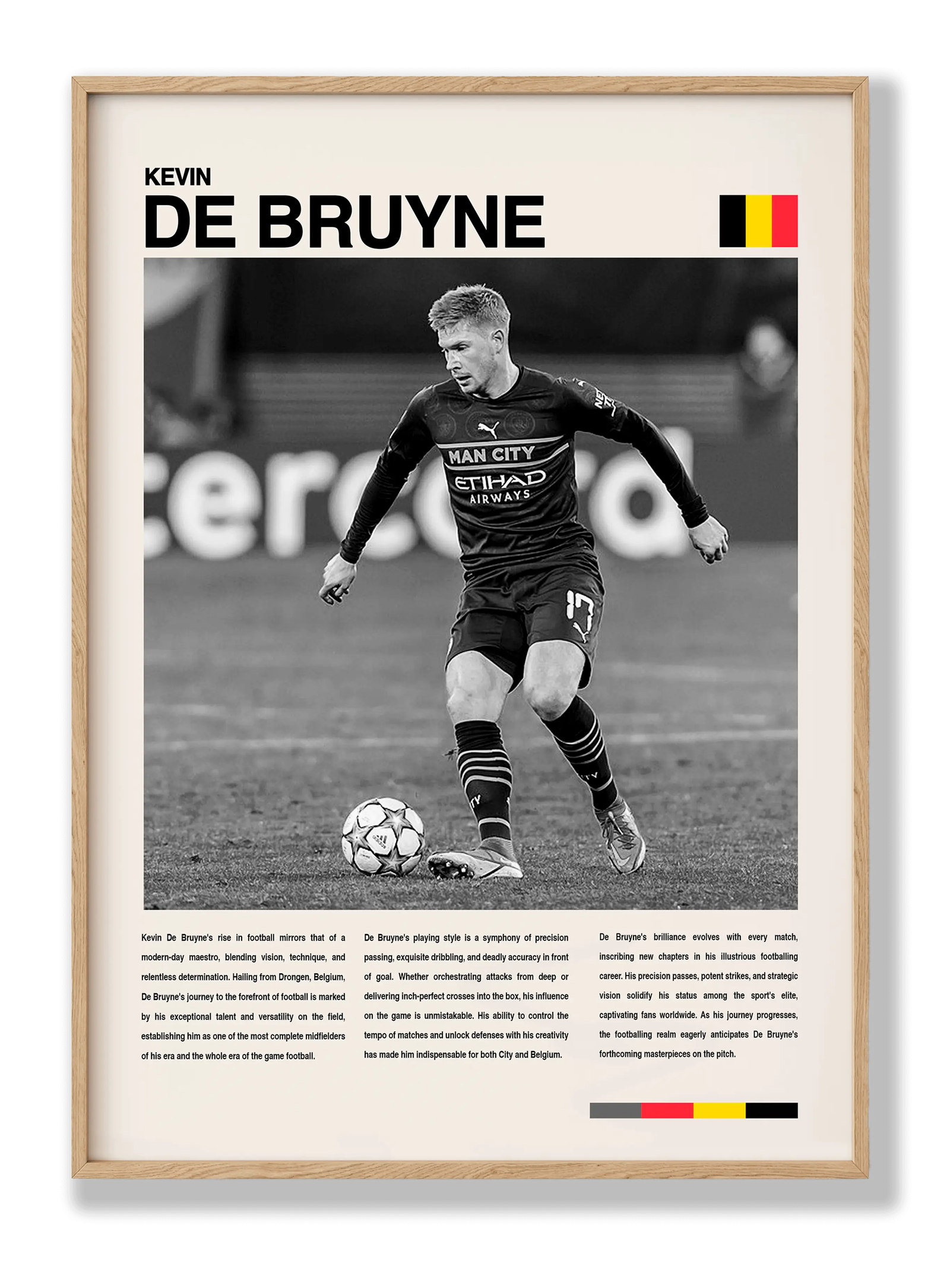 Kevin De Bruyne plakat