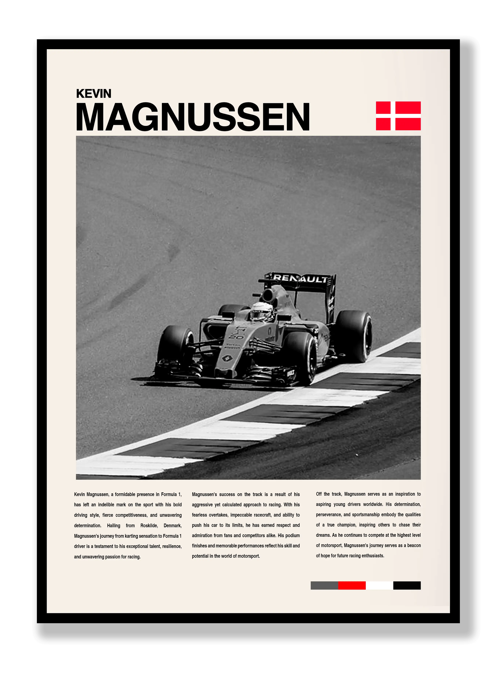 Kevin Magnussen plakat