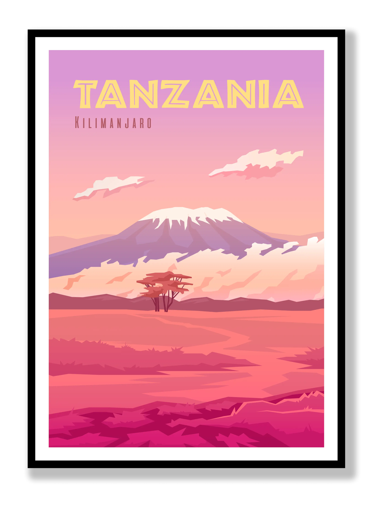 Kilimanjaro plakat