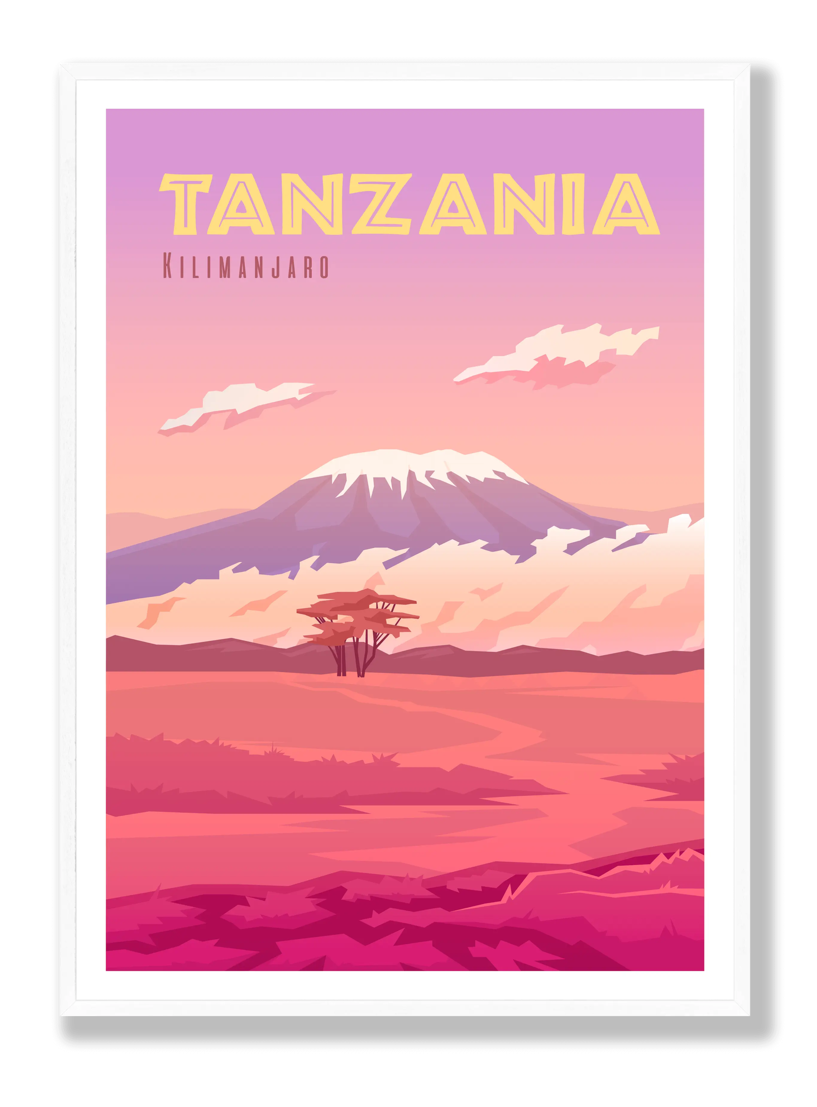 Kilimanjaro plakat