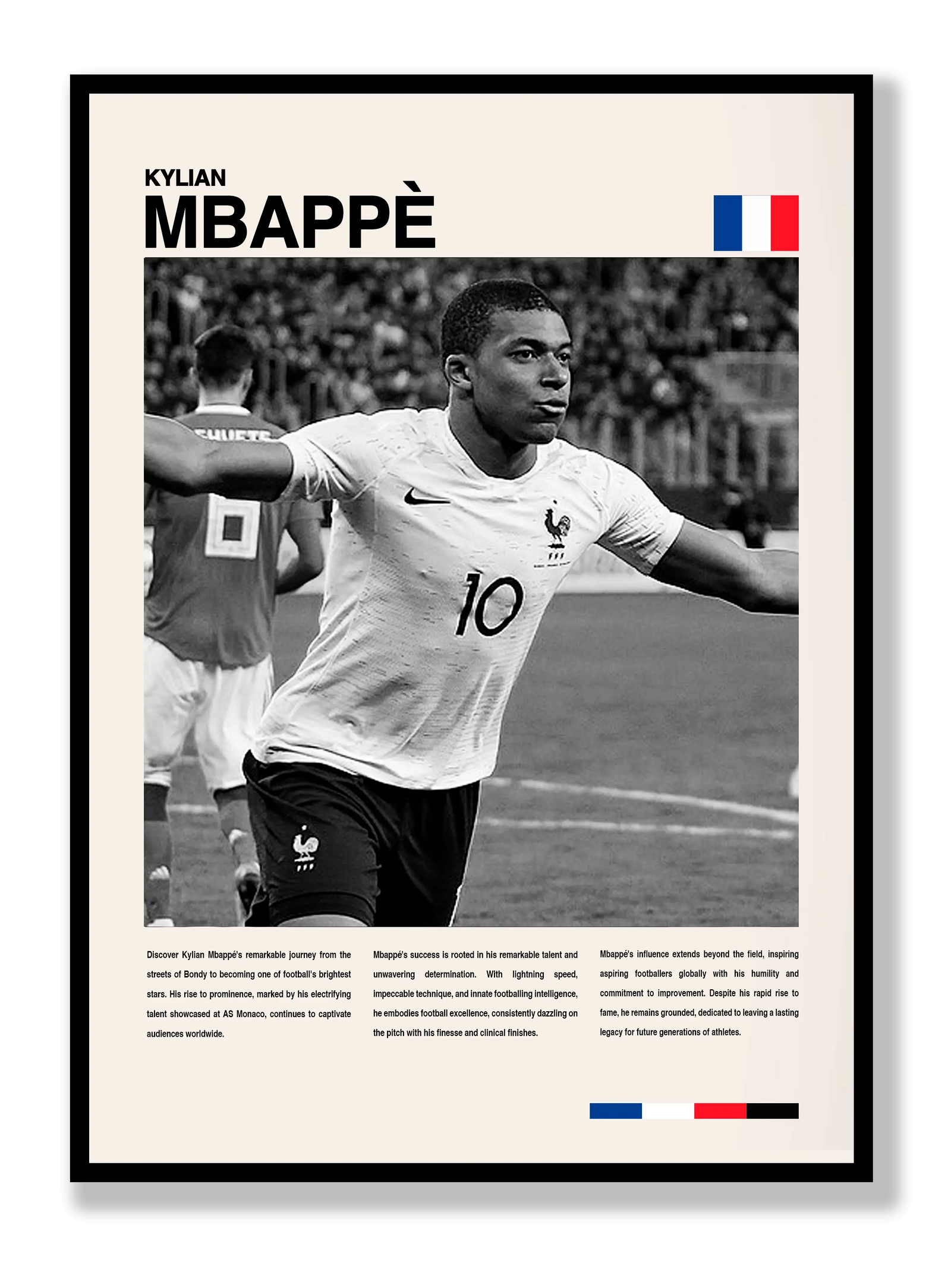 Kylian Mbappé plakat