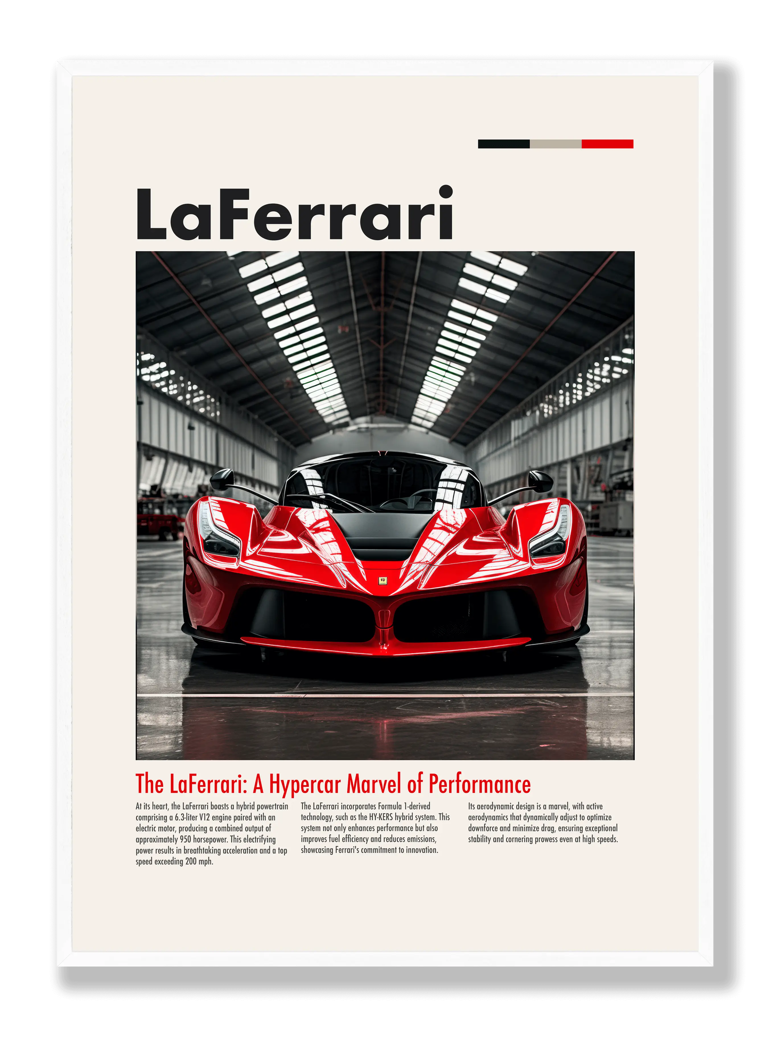 LaFerrari 2 plakat