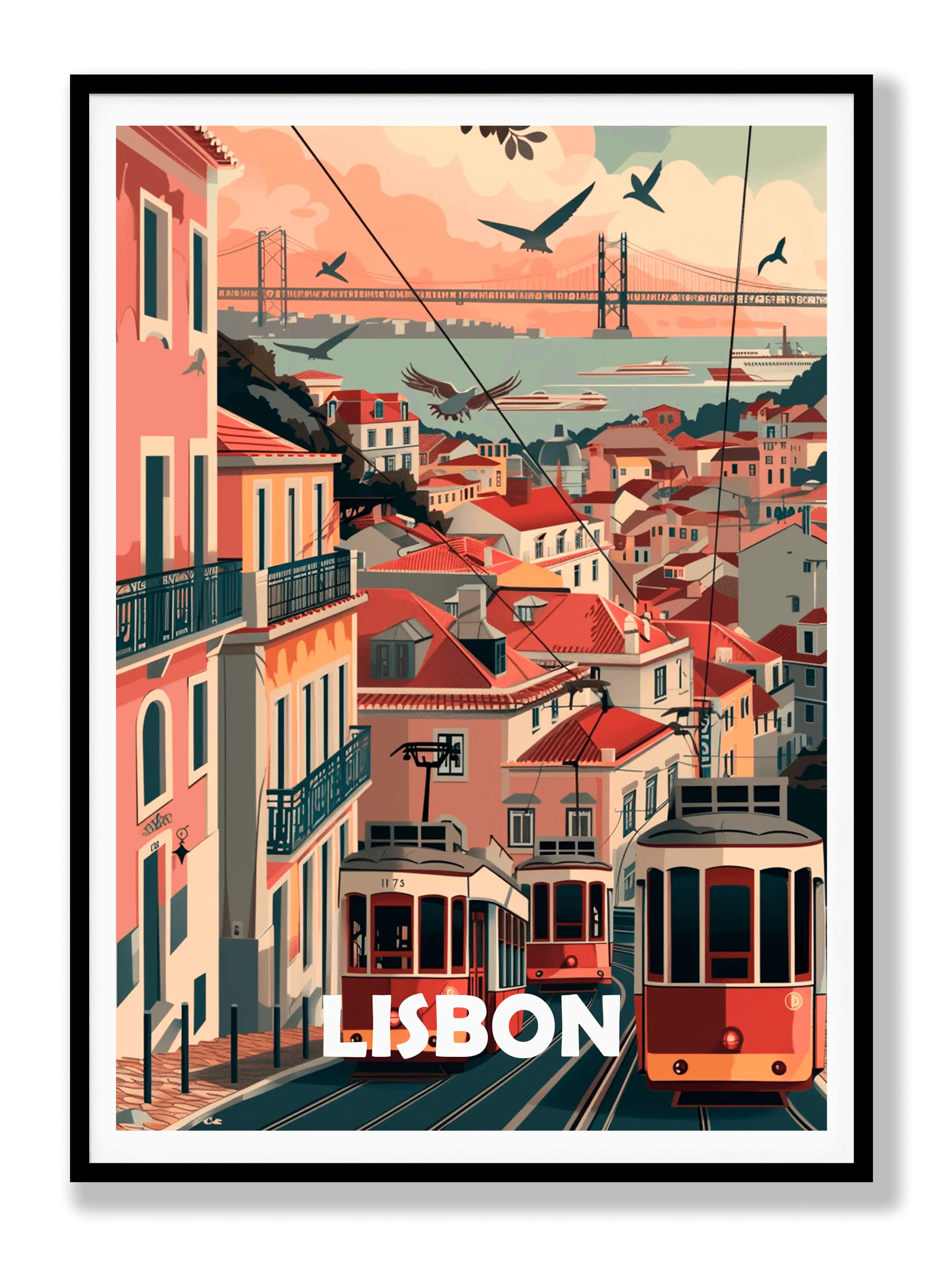 Lisbon plakat