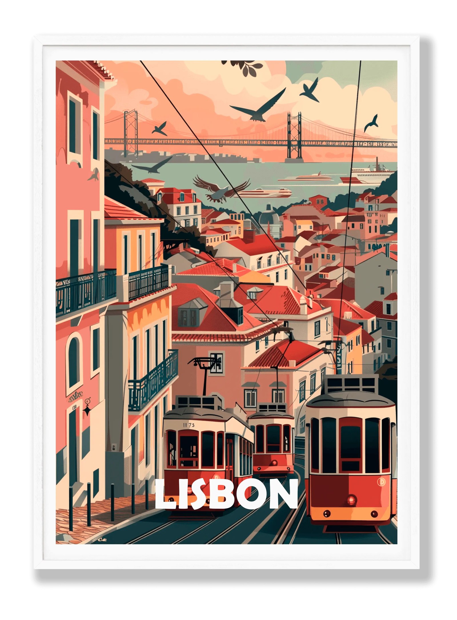 Lisbon plakat