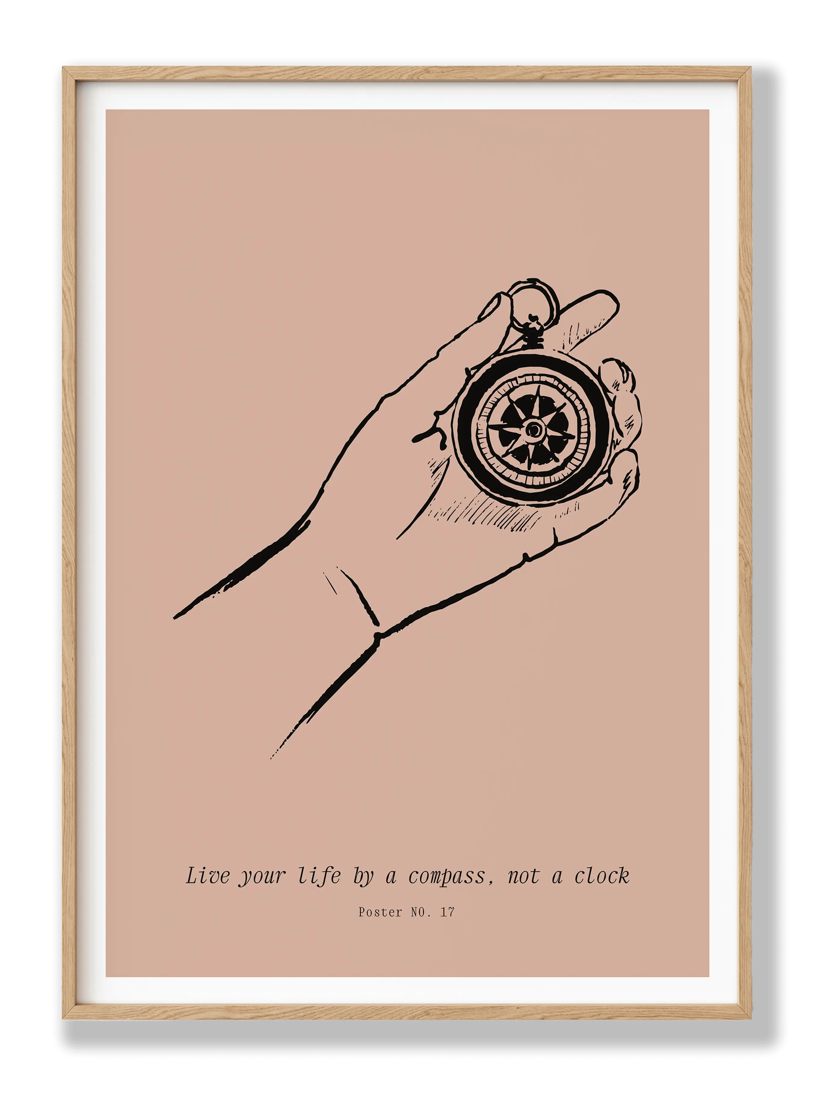 Live By The Compass plakat