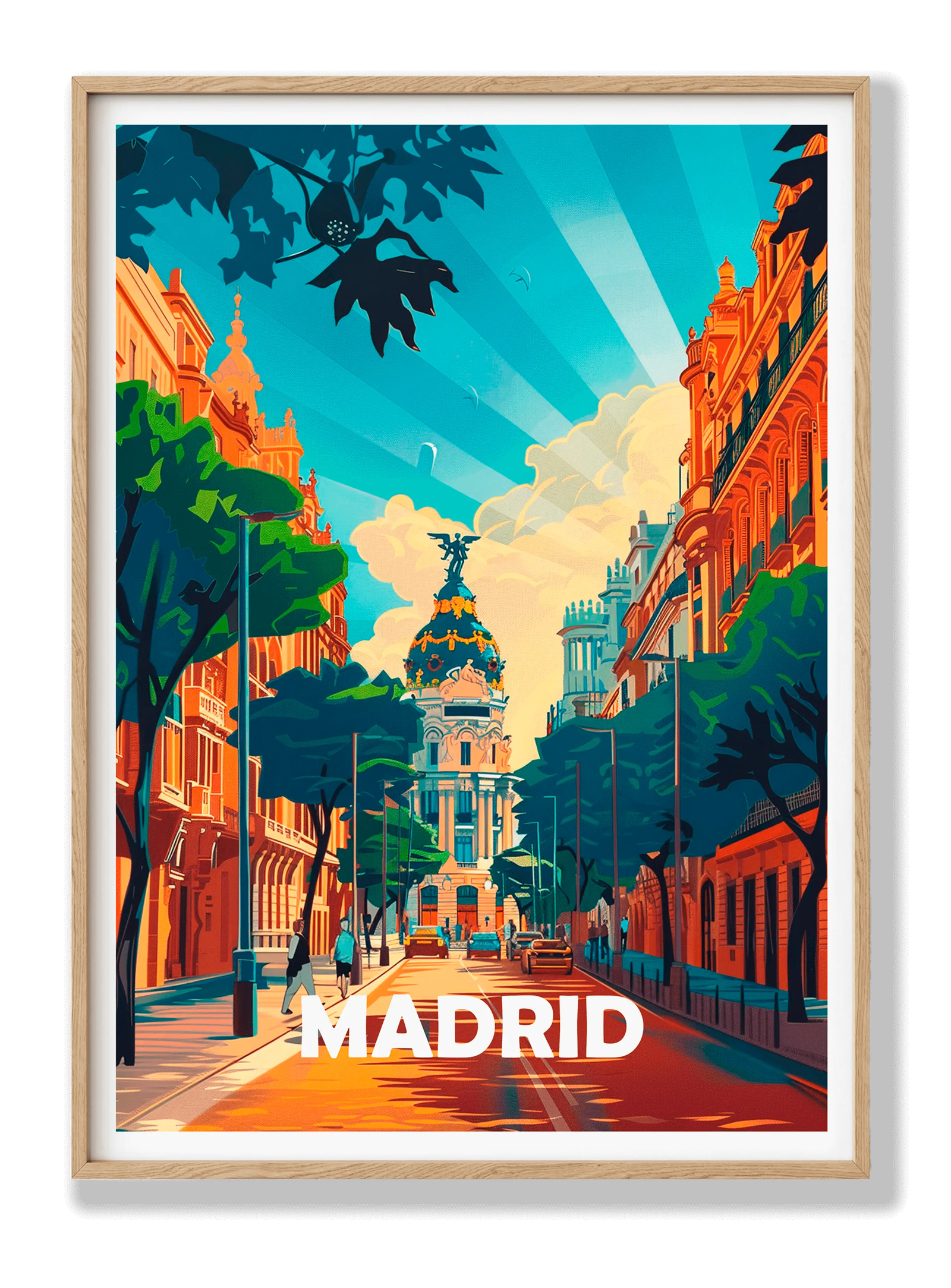 Madrid plakat