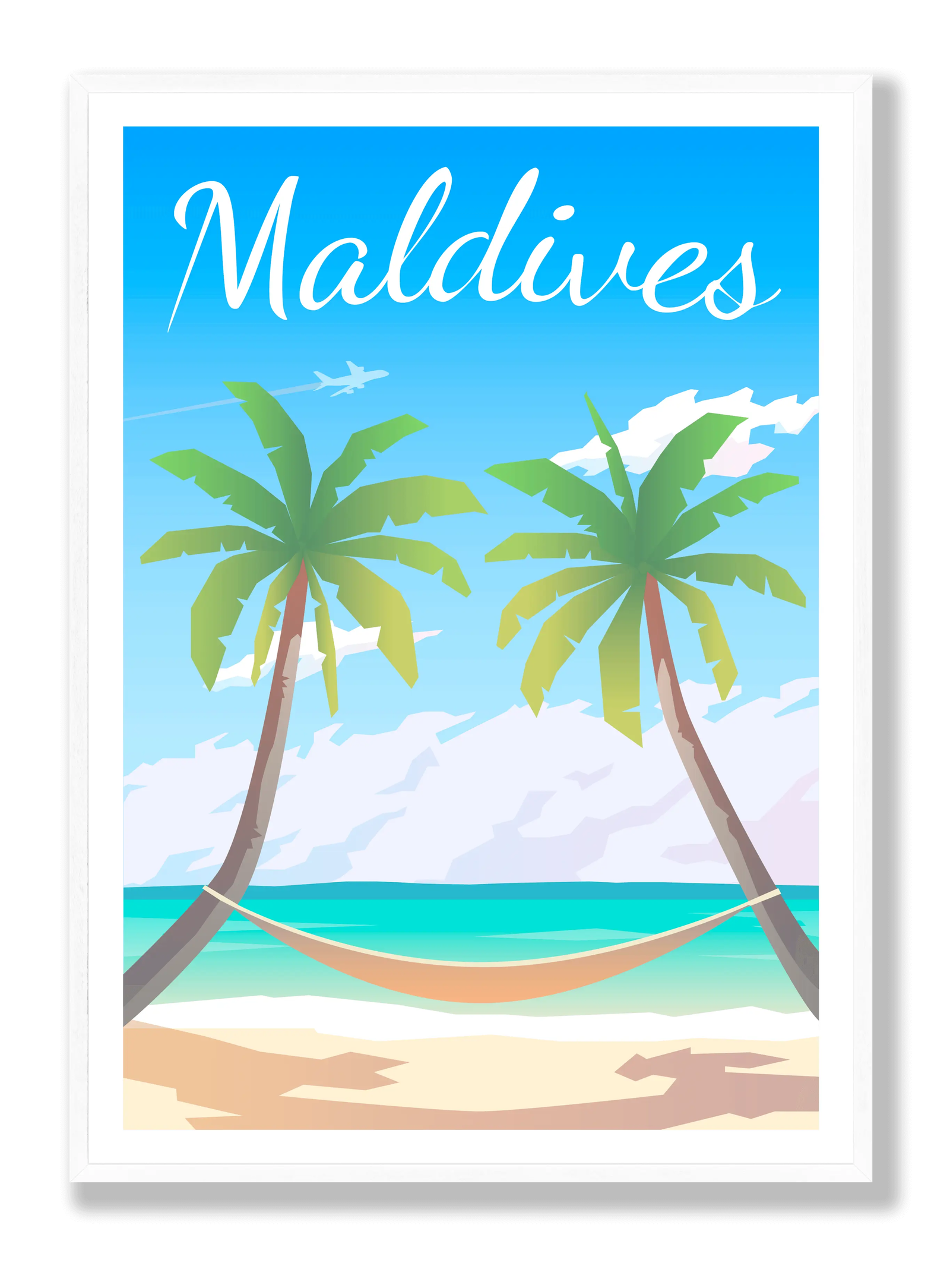 Maldives plakat