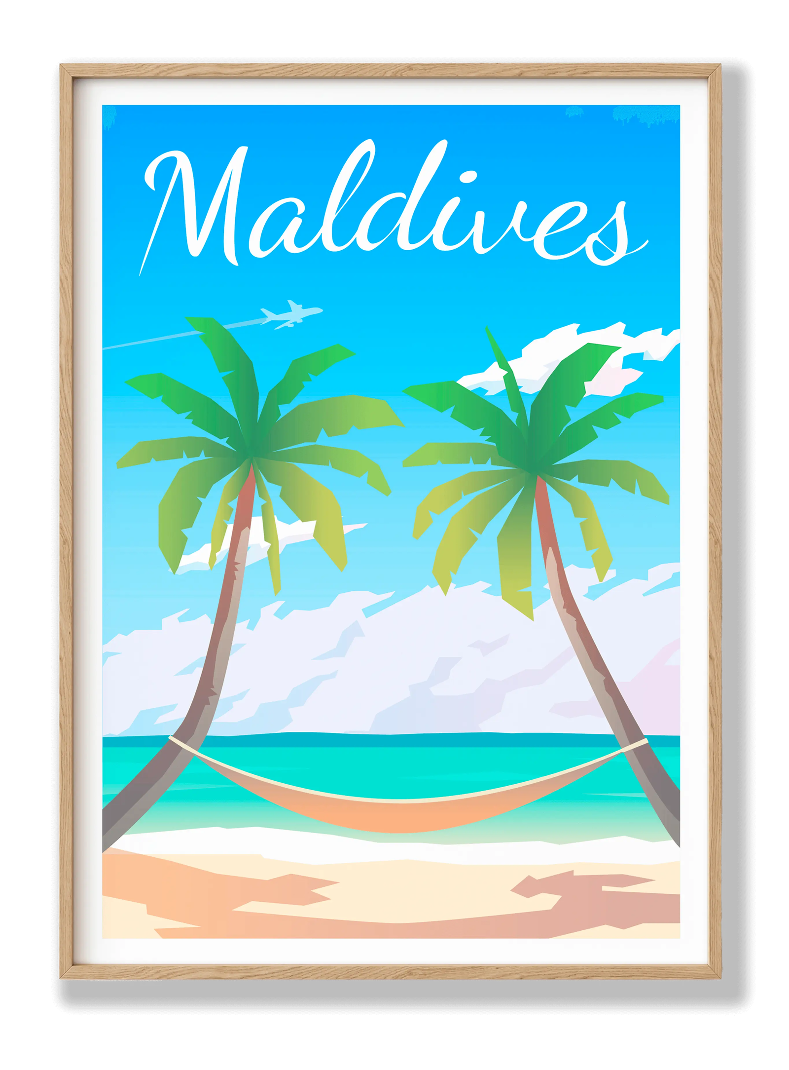 Maldives plakat