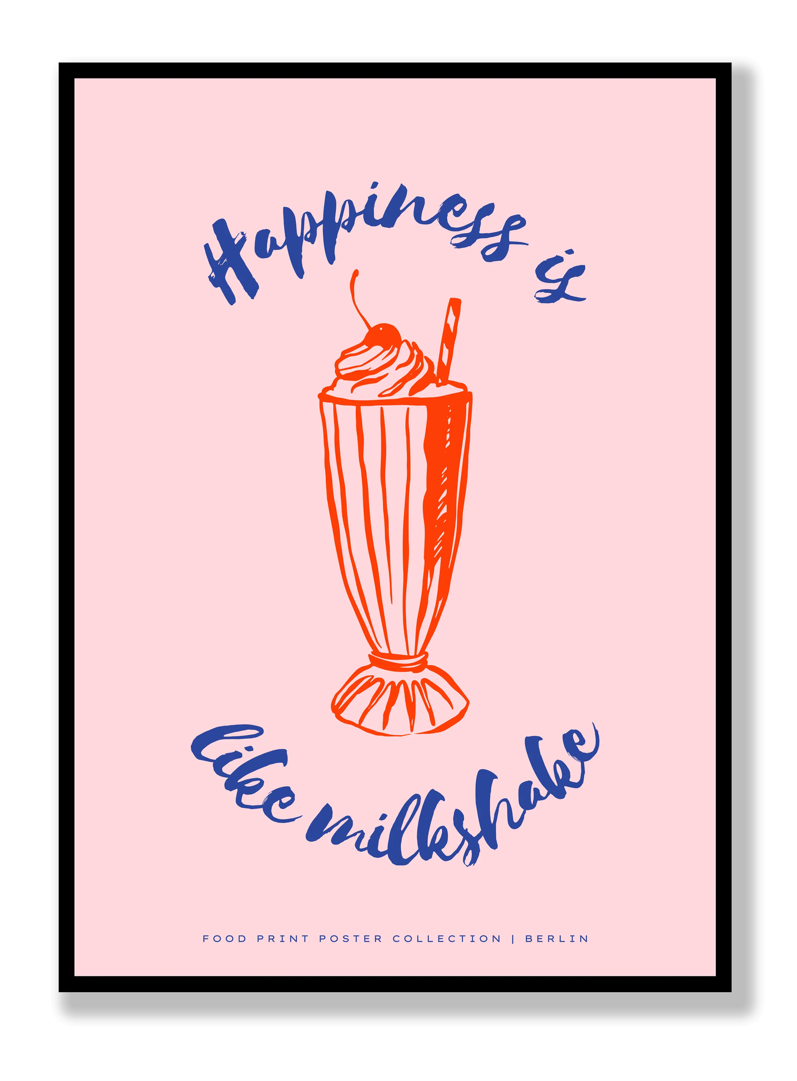 Milkshake plakat