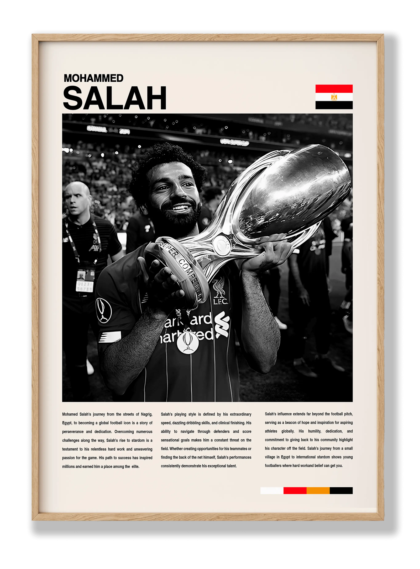 Mohammed Salah plakat