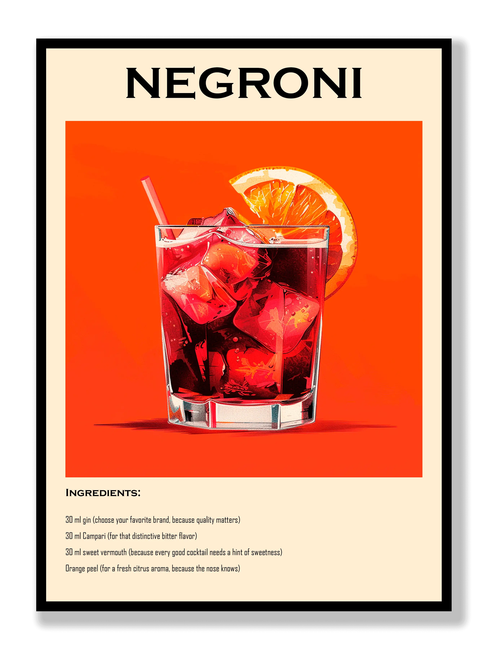 Negroni plakat