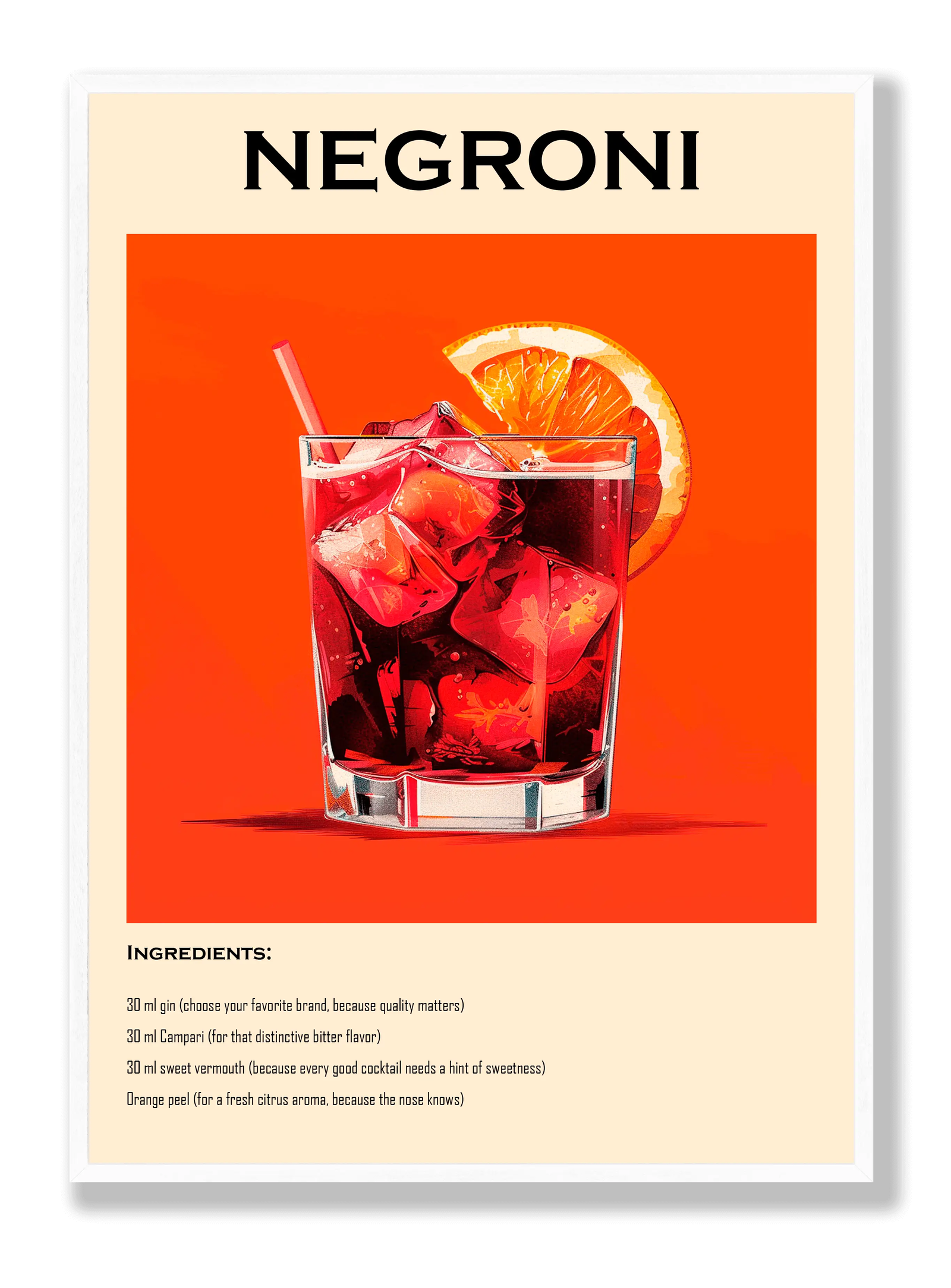 Negroni plakat