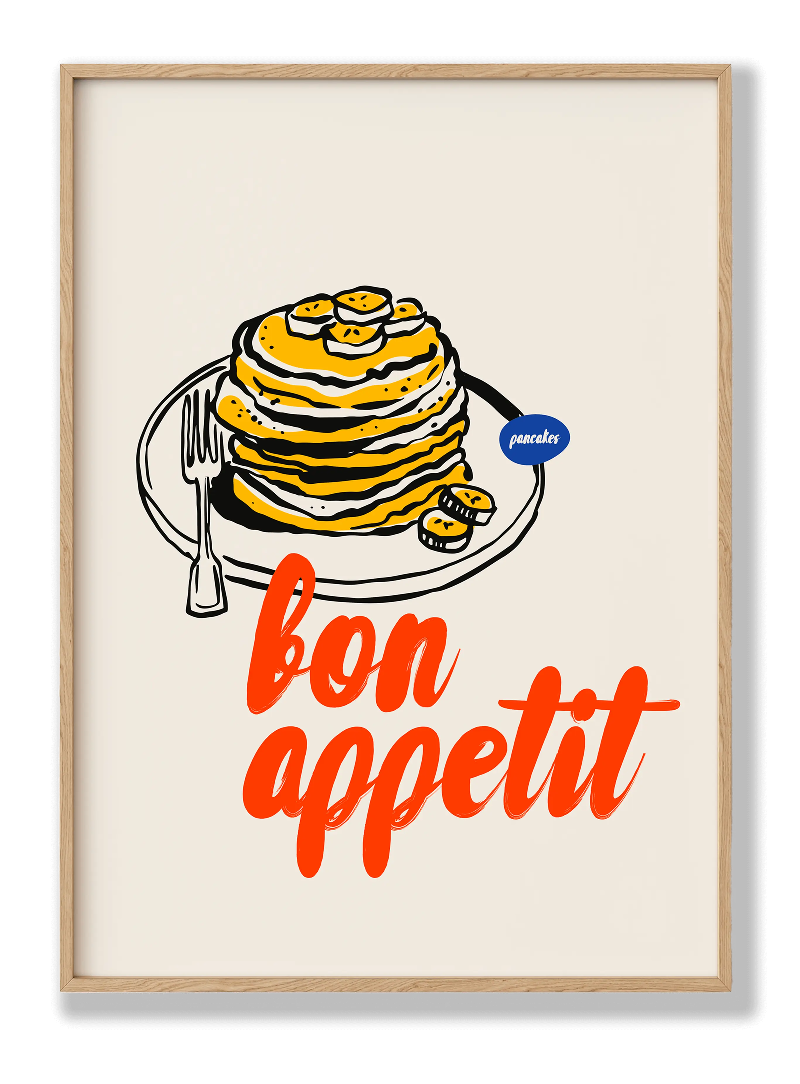 Pancakes plakat