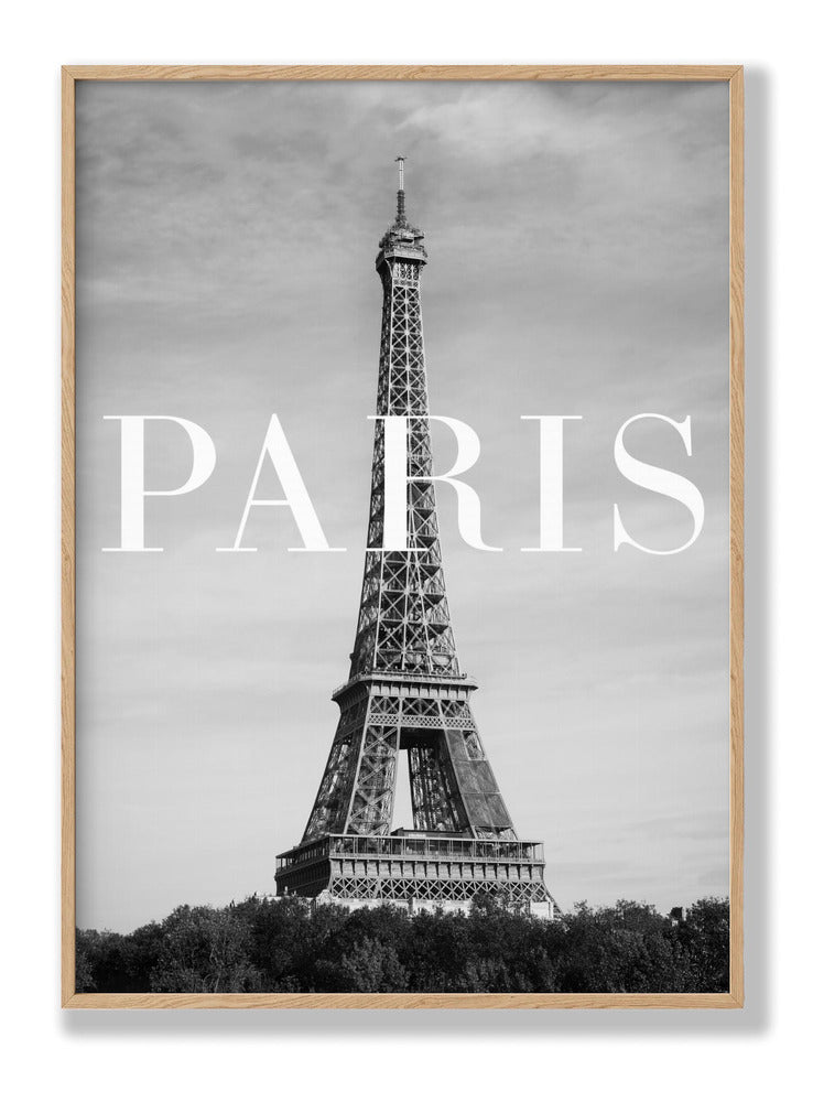 Paris Text 2 plakat