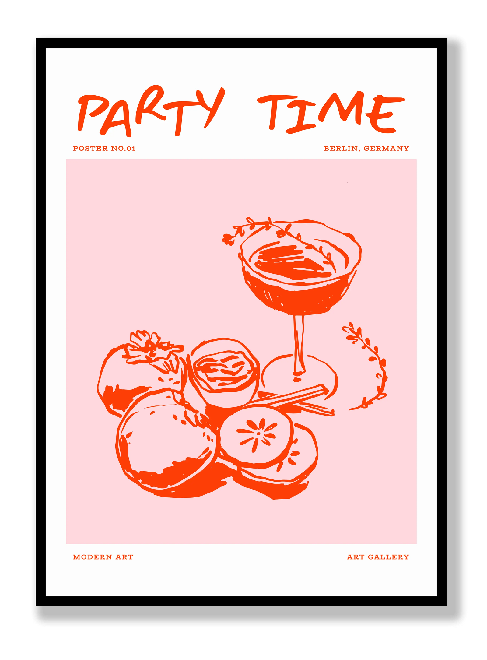 Party Time plakat