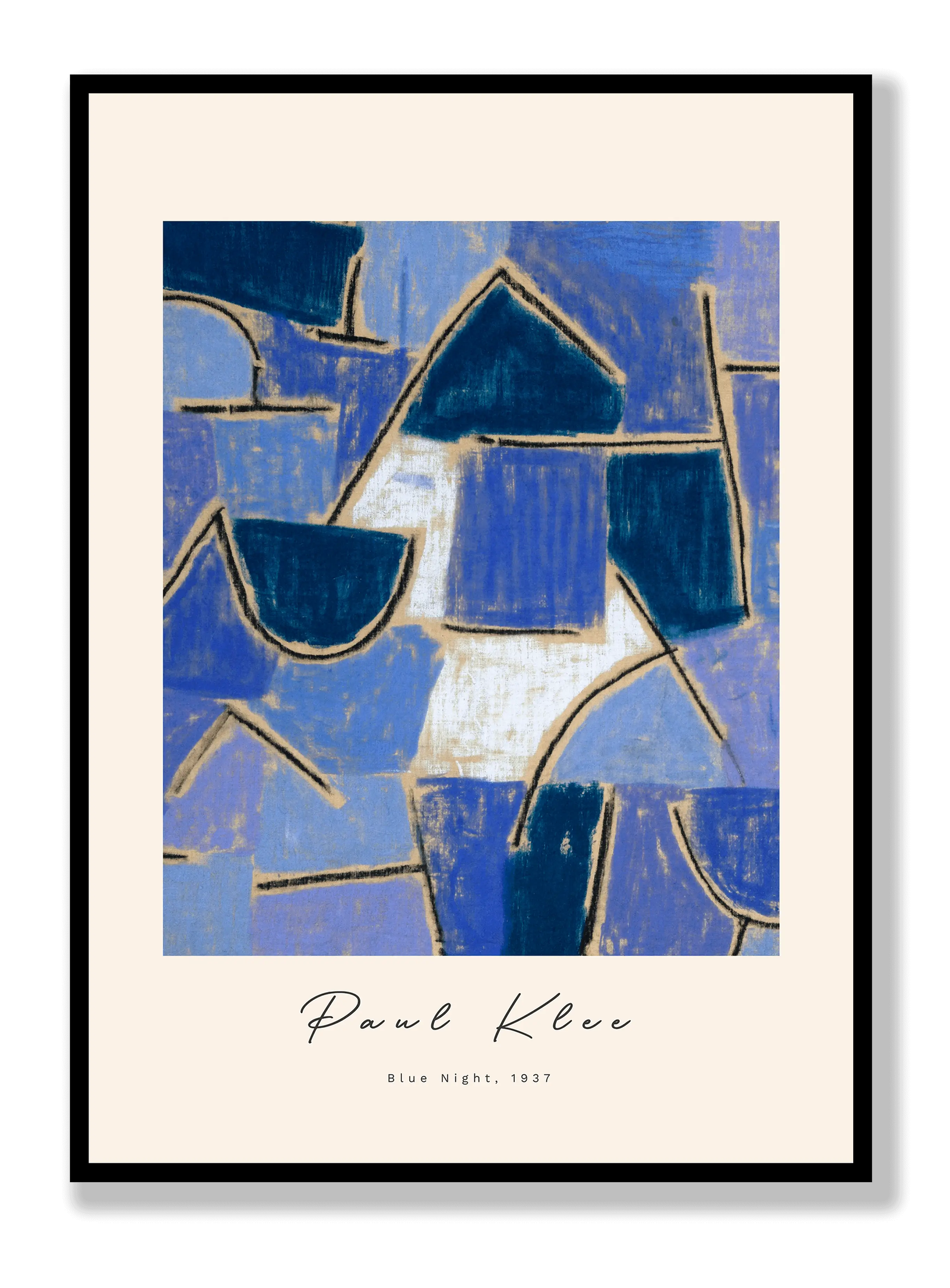 Paul Klee - Blue Night plakat