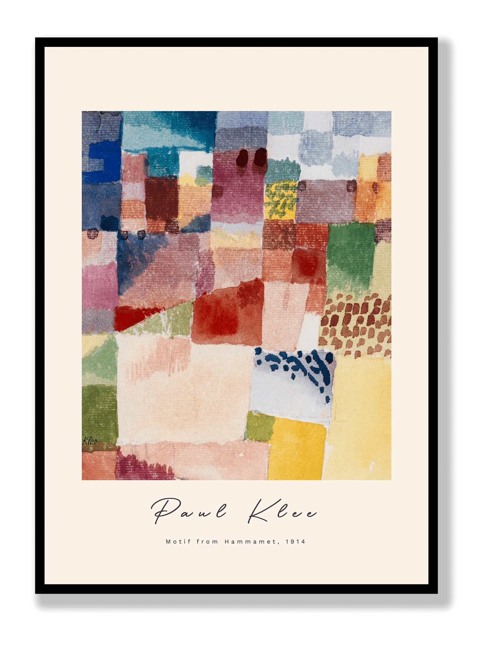 Paul Klee - Motif From Hammamet plakat