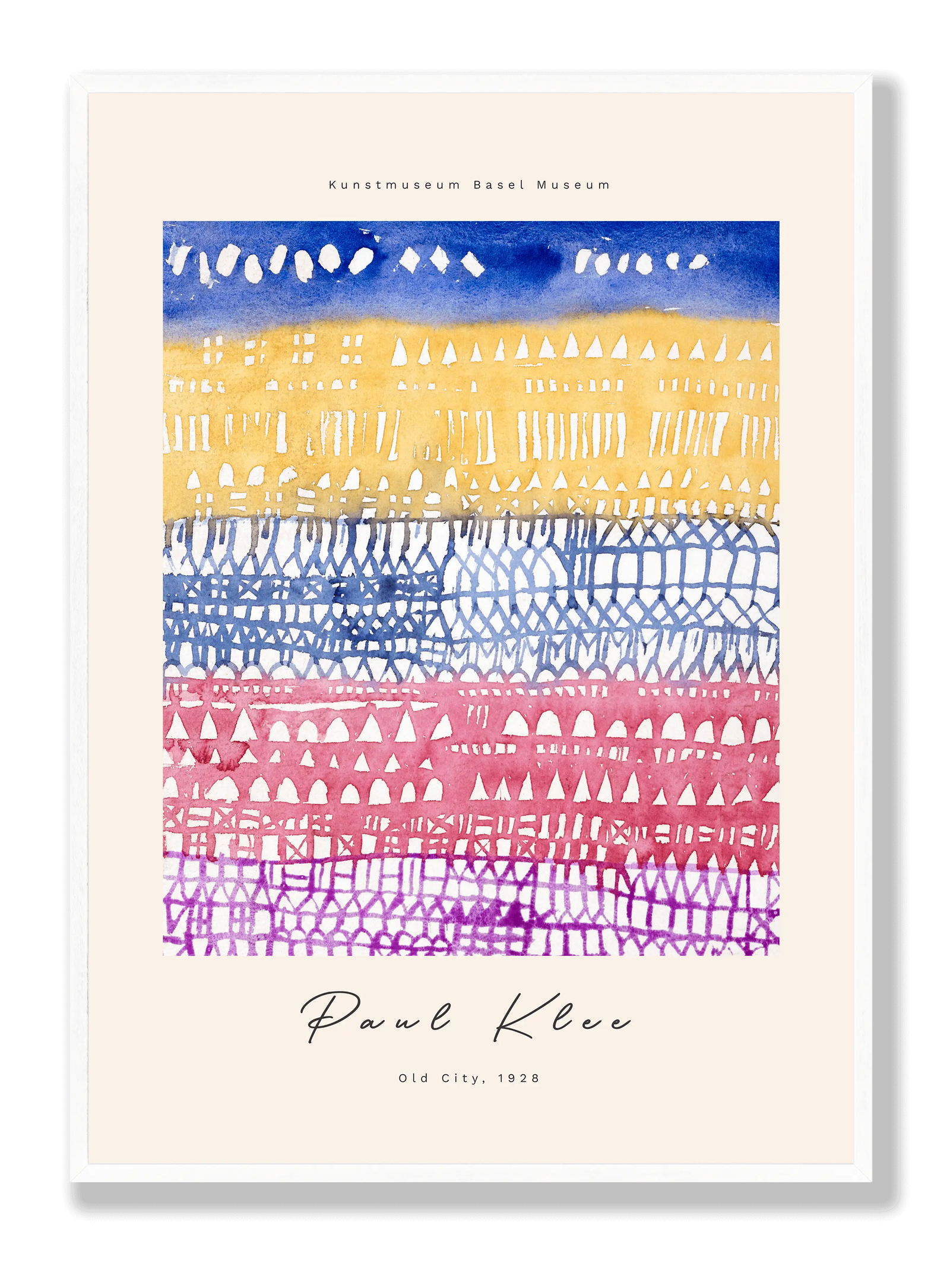 Paul Klee - Old City plakat