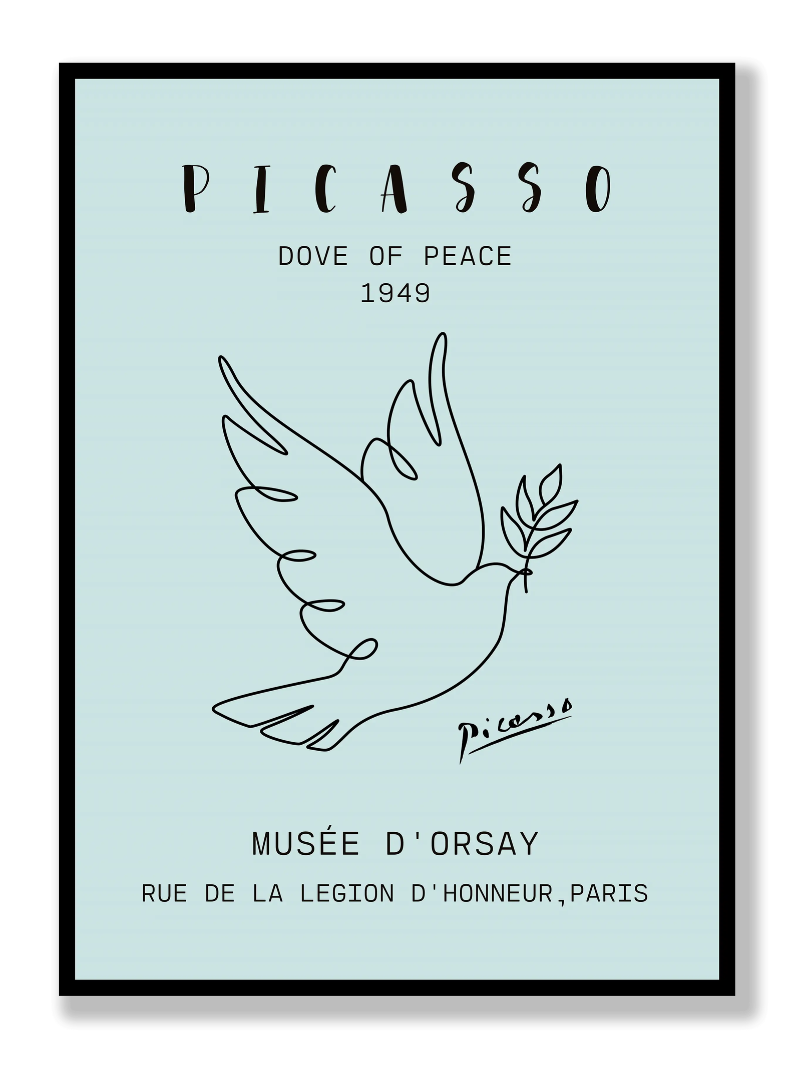 Picasso - Dove Of Peace plakat