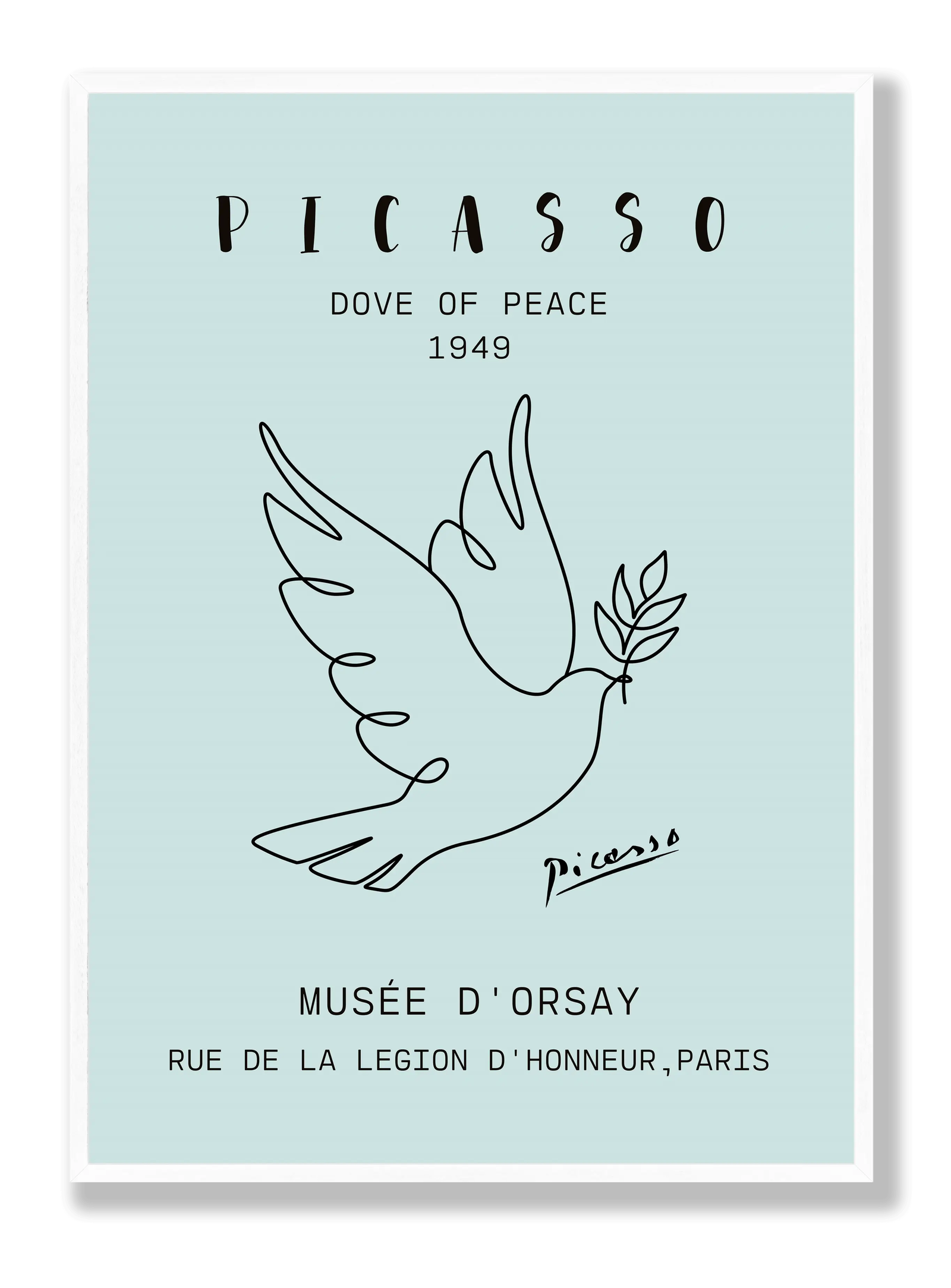 Picasso - Dove Of Peace plakat