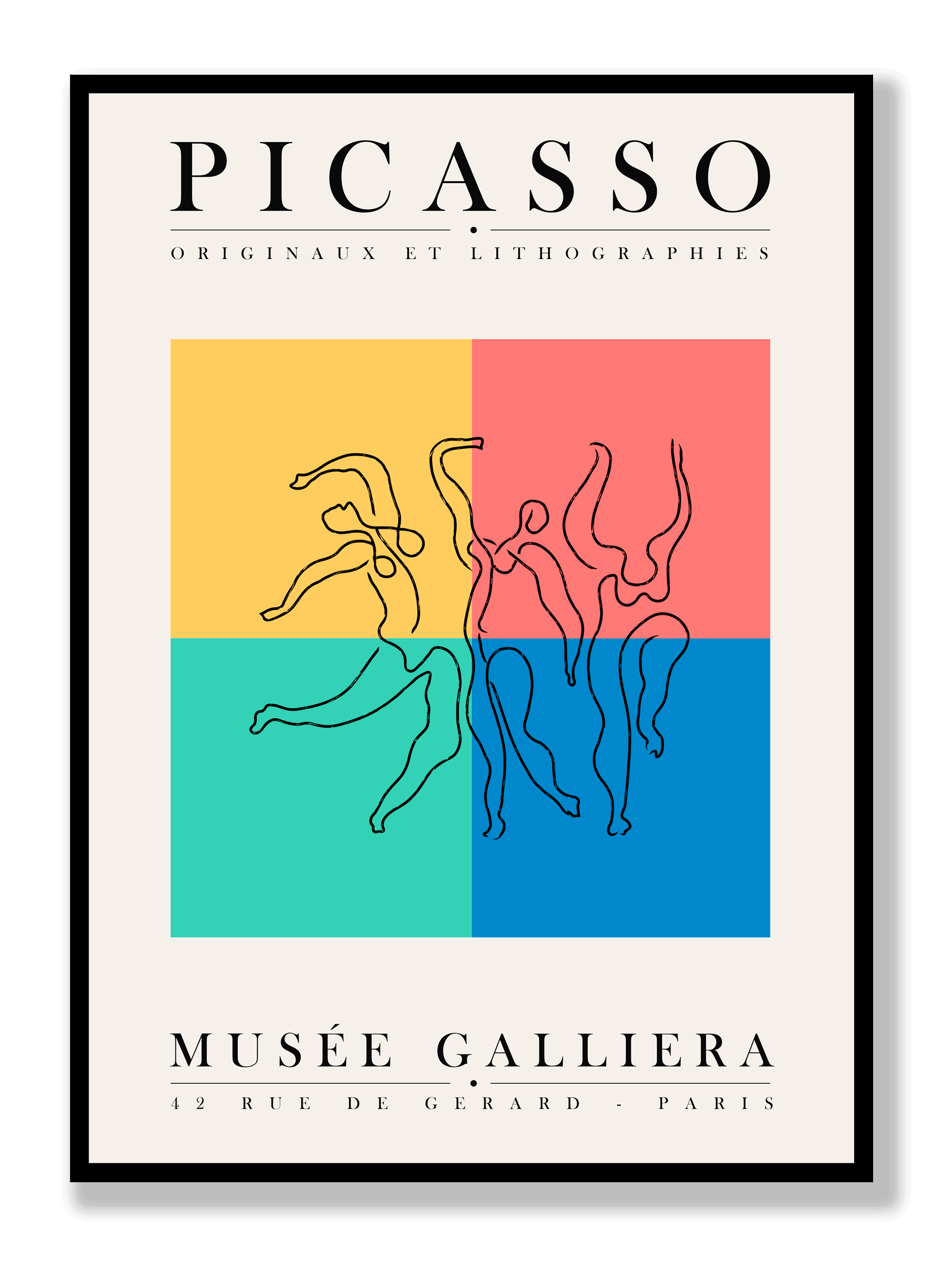 Picasso - Originaux Et Lithographies plakat