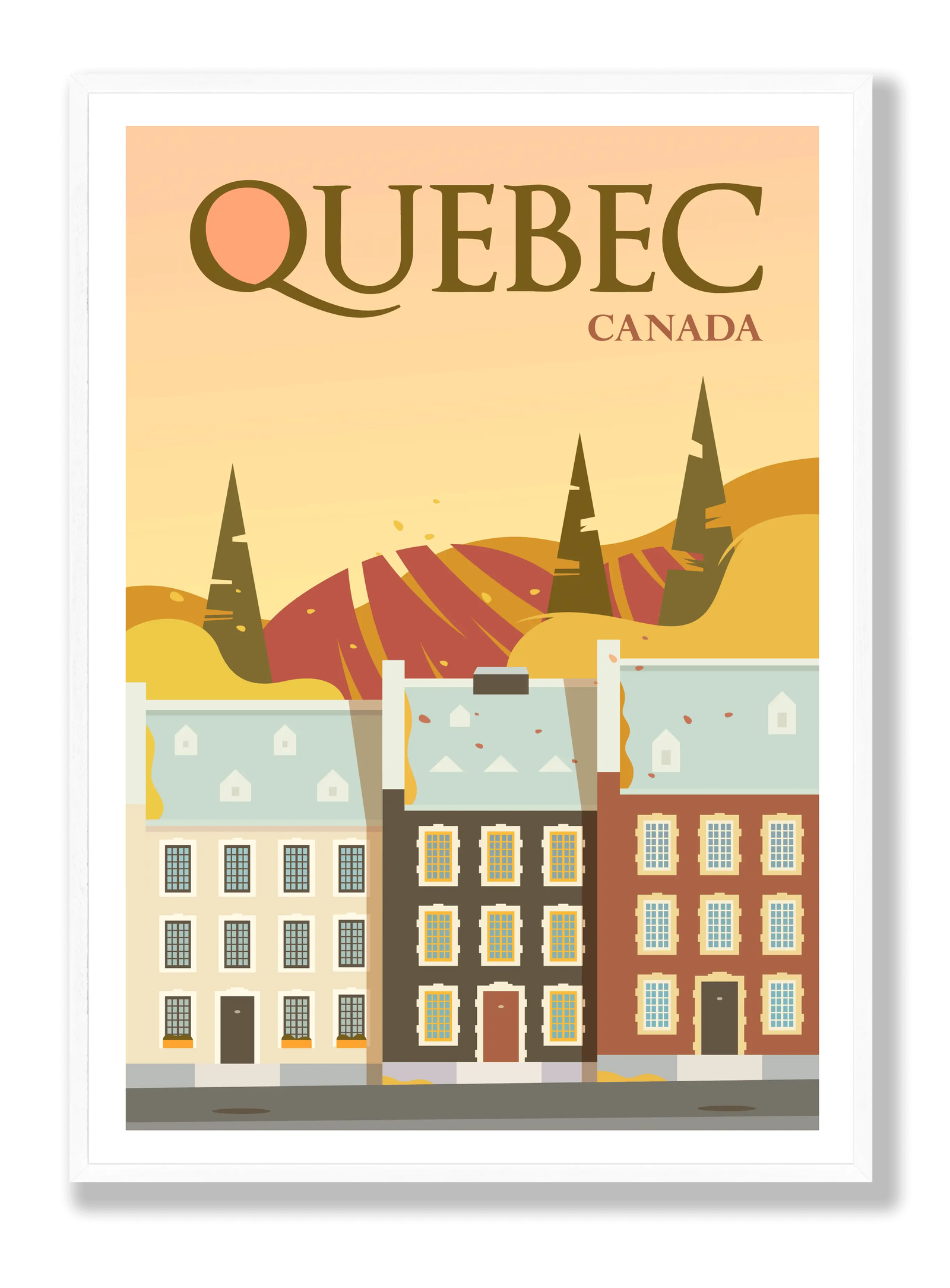 Quebec plakat