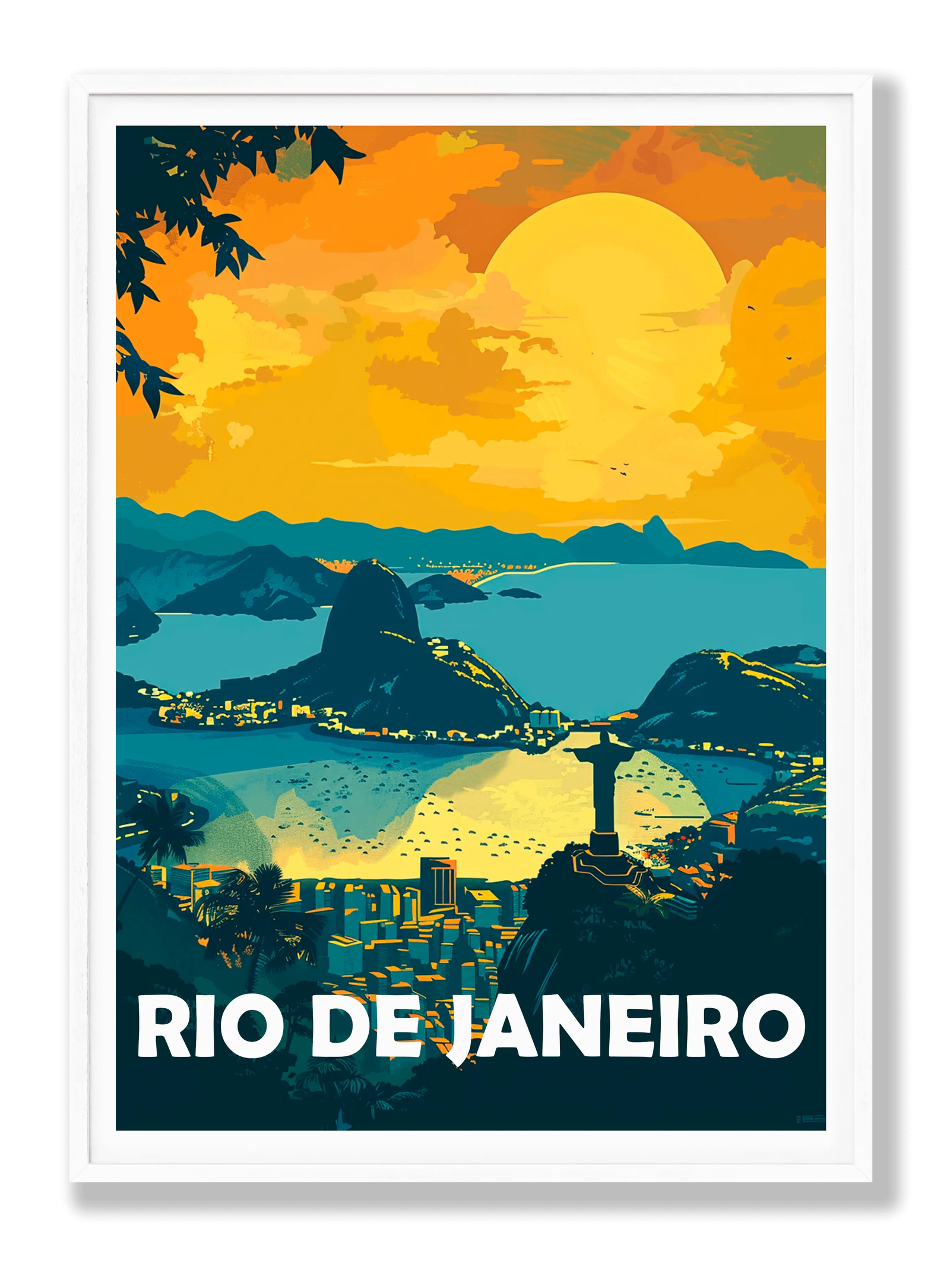 Rio De Janeiro plakat