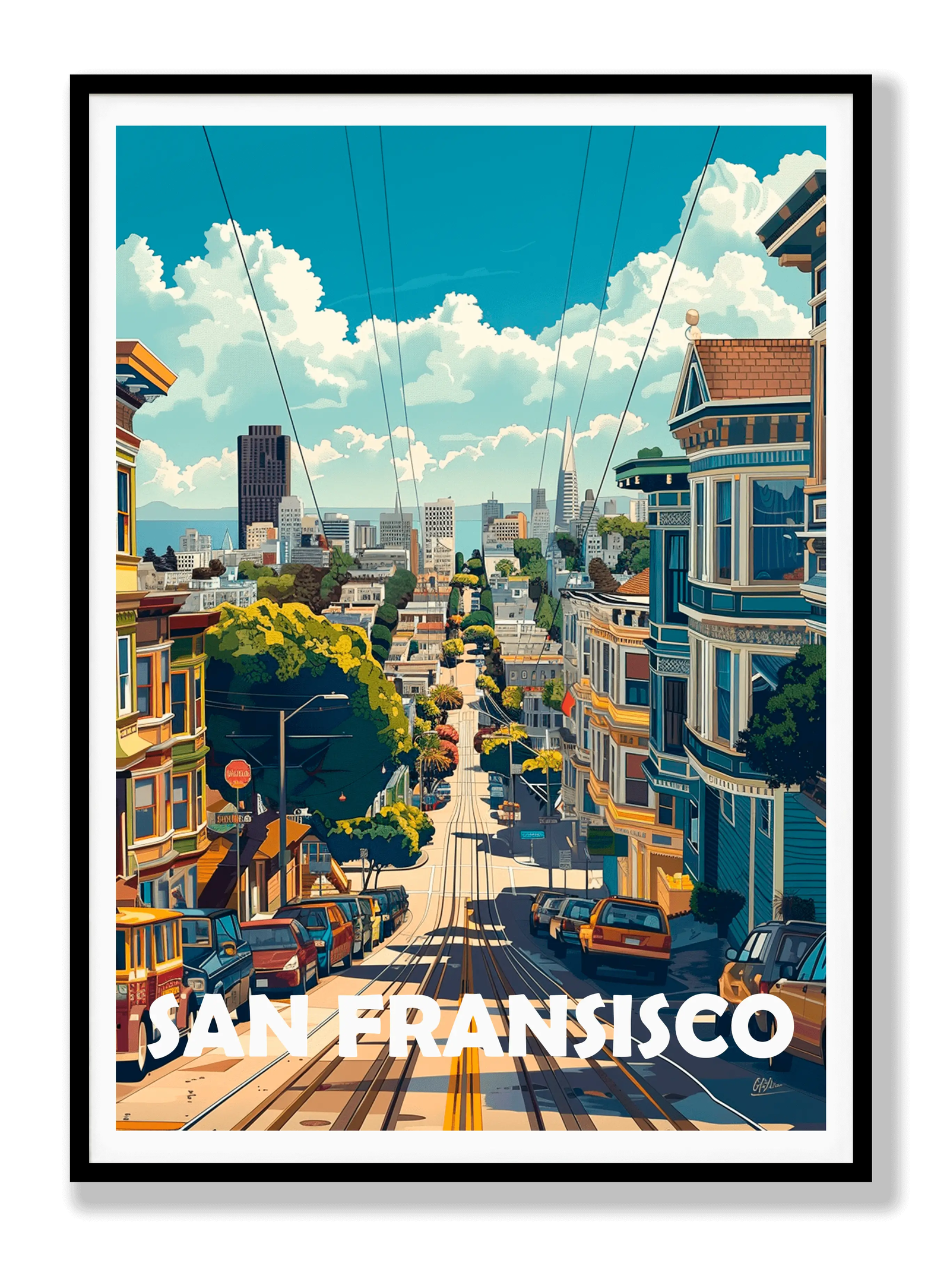 San Fransisco plakat