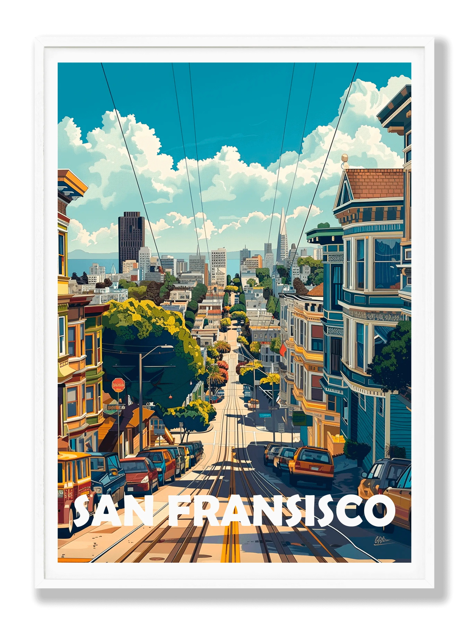 San Fransisco plakat