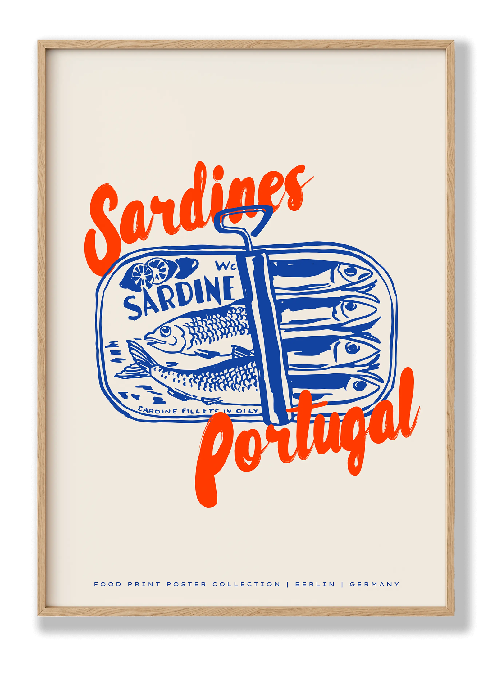 Sardines Portugal plakat