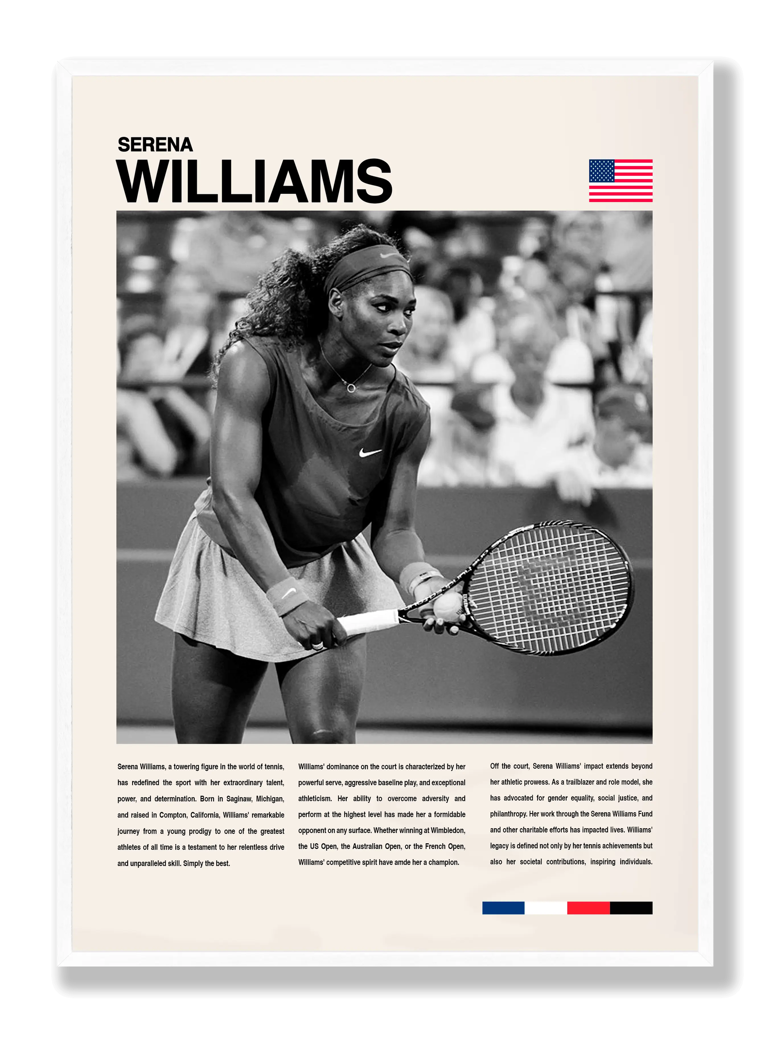 Serena Williams plakat