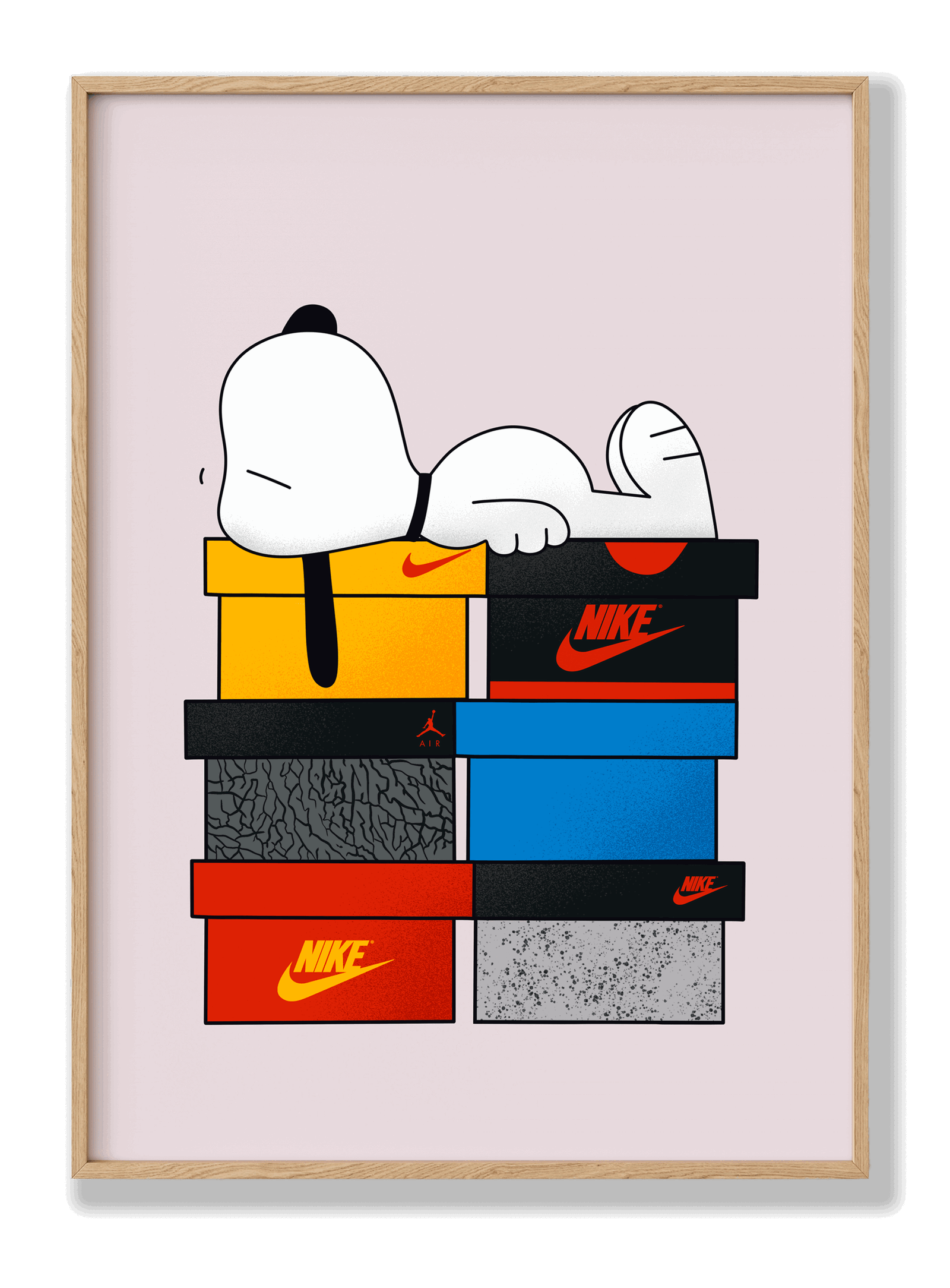 Sneaker Bed plakat