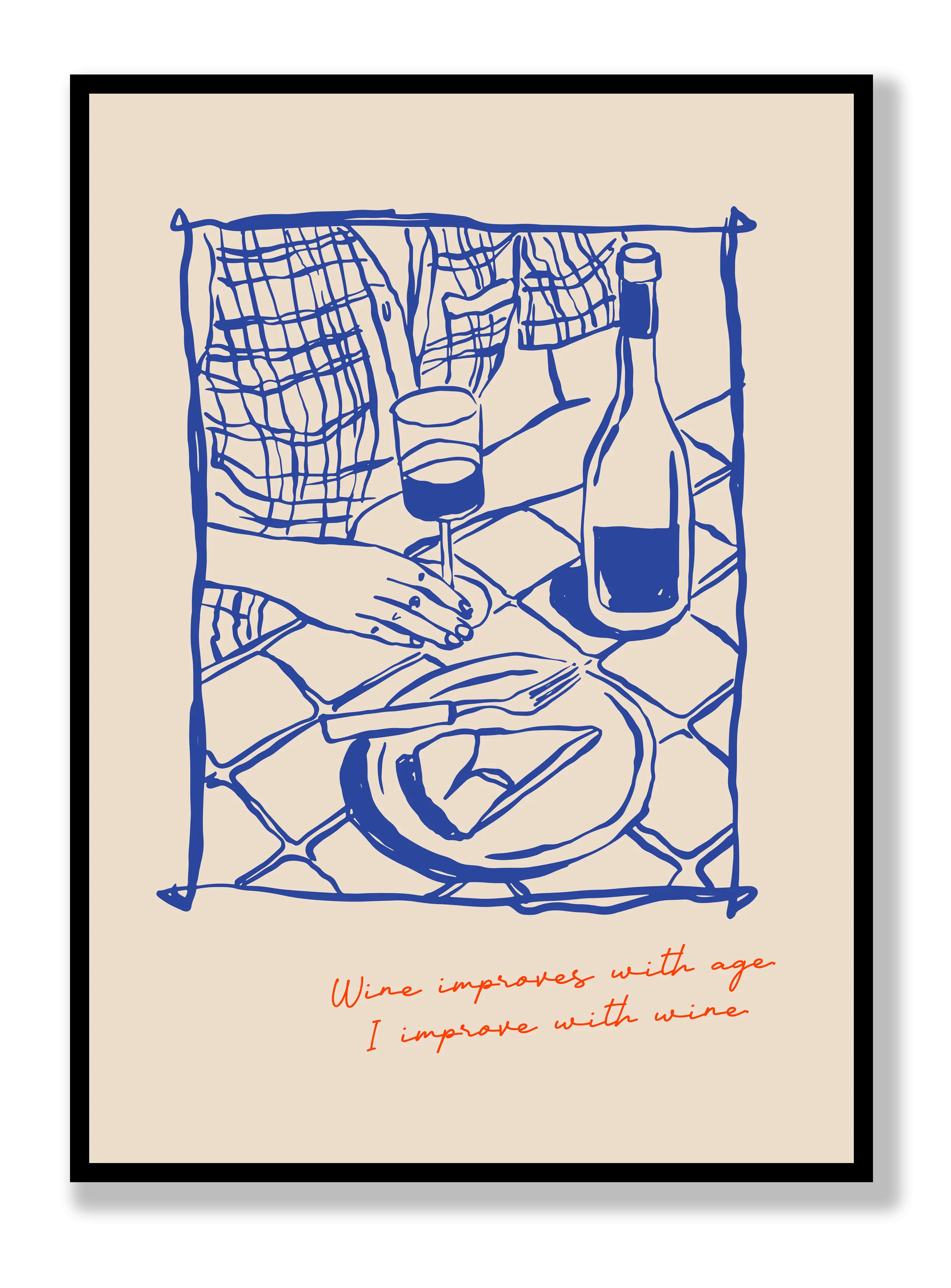 Essential Wine Poster