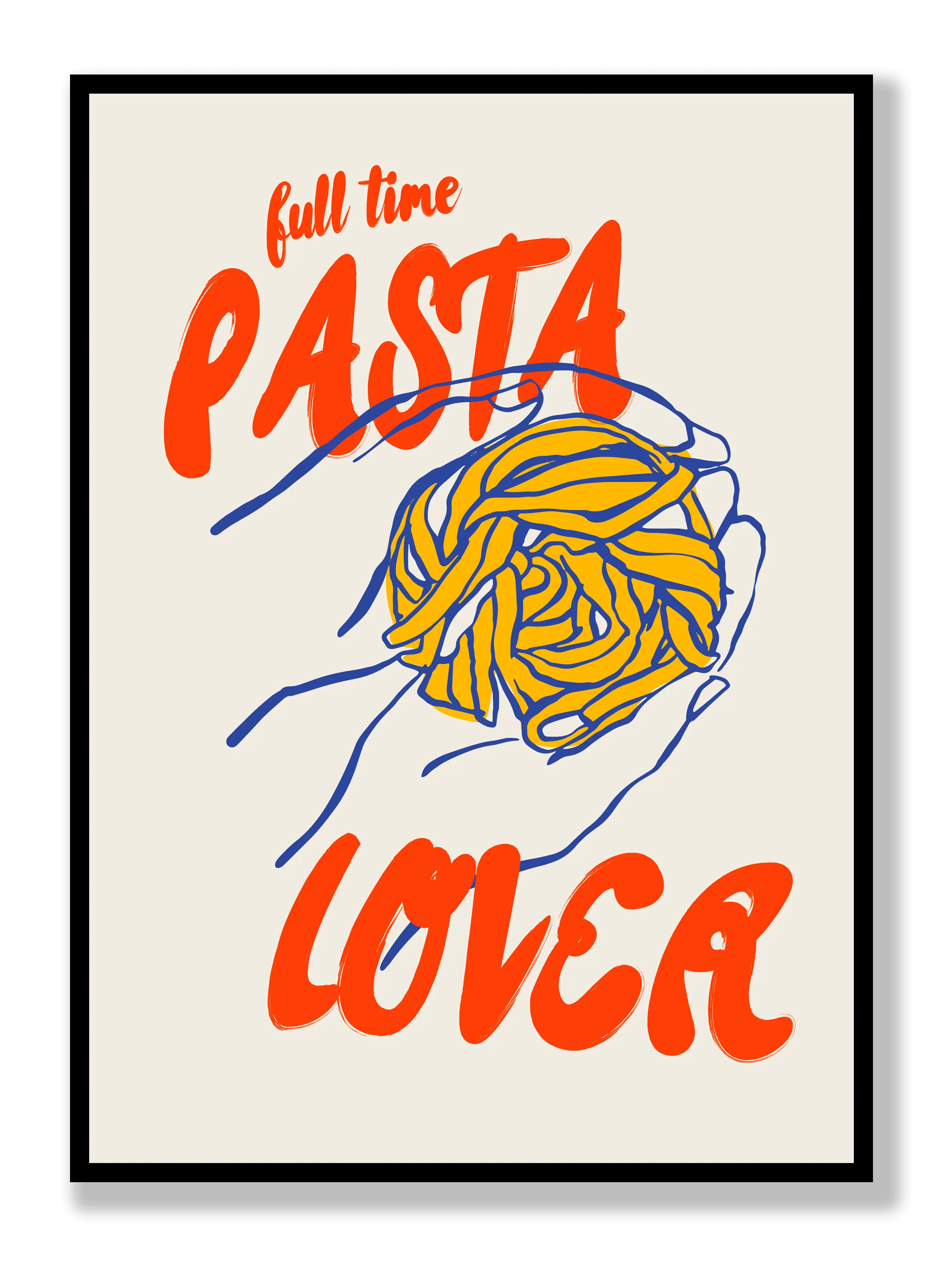 Pasta Lover Poster