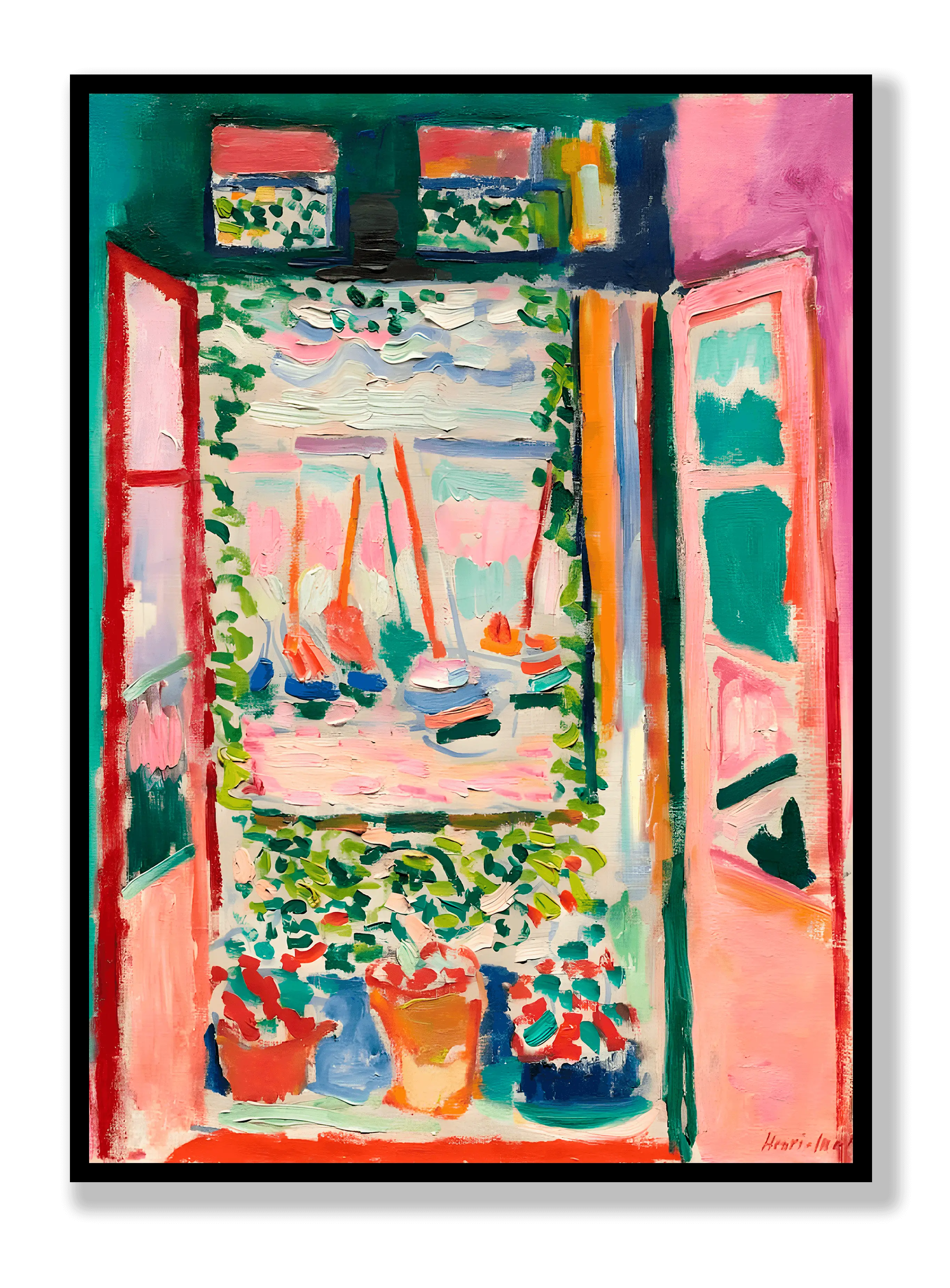 Henri Matisse - Open Window - 1905 Poster